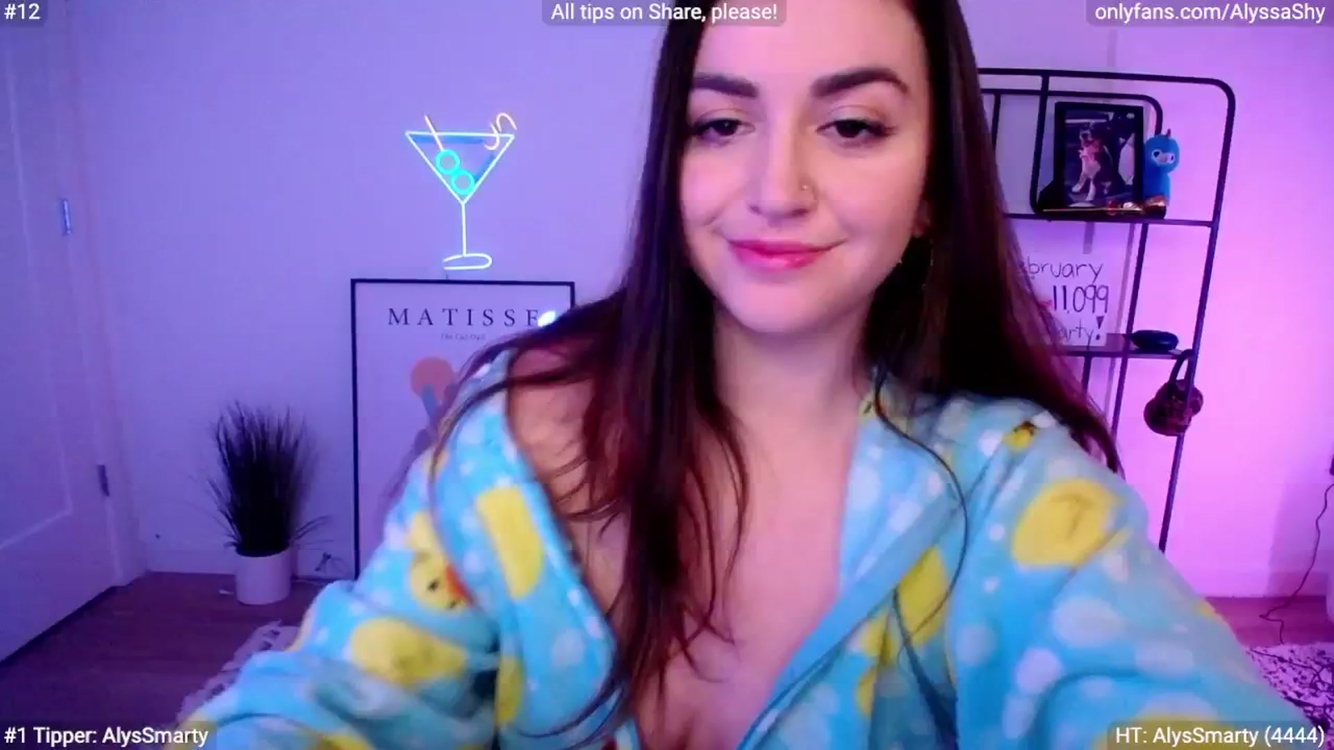 Gallery image thumbnail from AlyssaShy's myfreecams stream on, 02/03/2024, 24:02 image 5 of 20