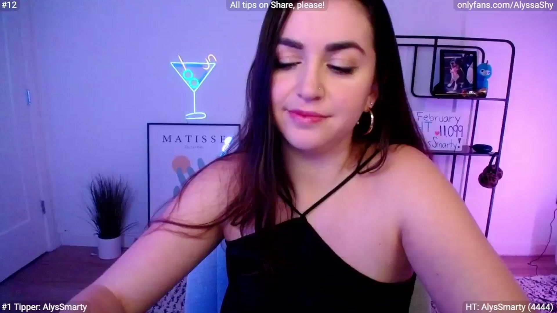 Gallery image thumbnail from AlyssaShy's myfreecams stream on, 02/03/2024, 24:02 image 16 of 20