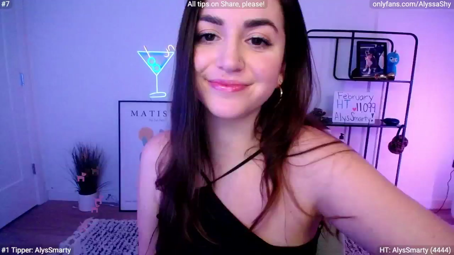 Gallery image thumbnail from AlyssaShy's myfreecams stream on, 02/03/2024, 04:49 image 8 of 20