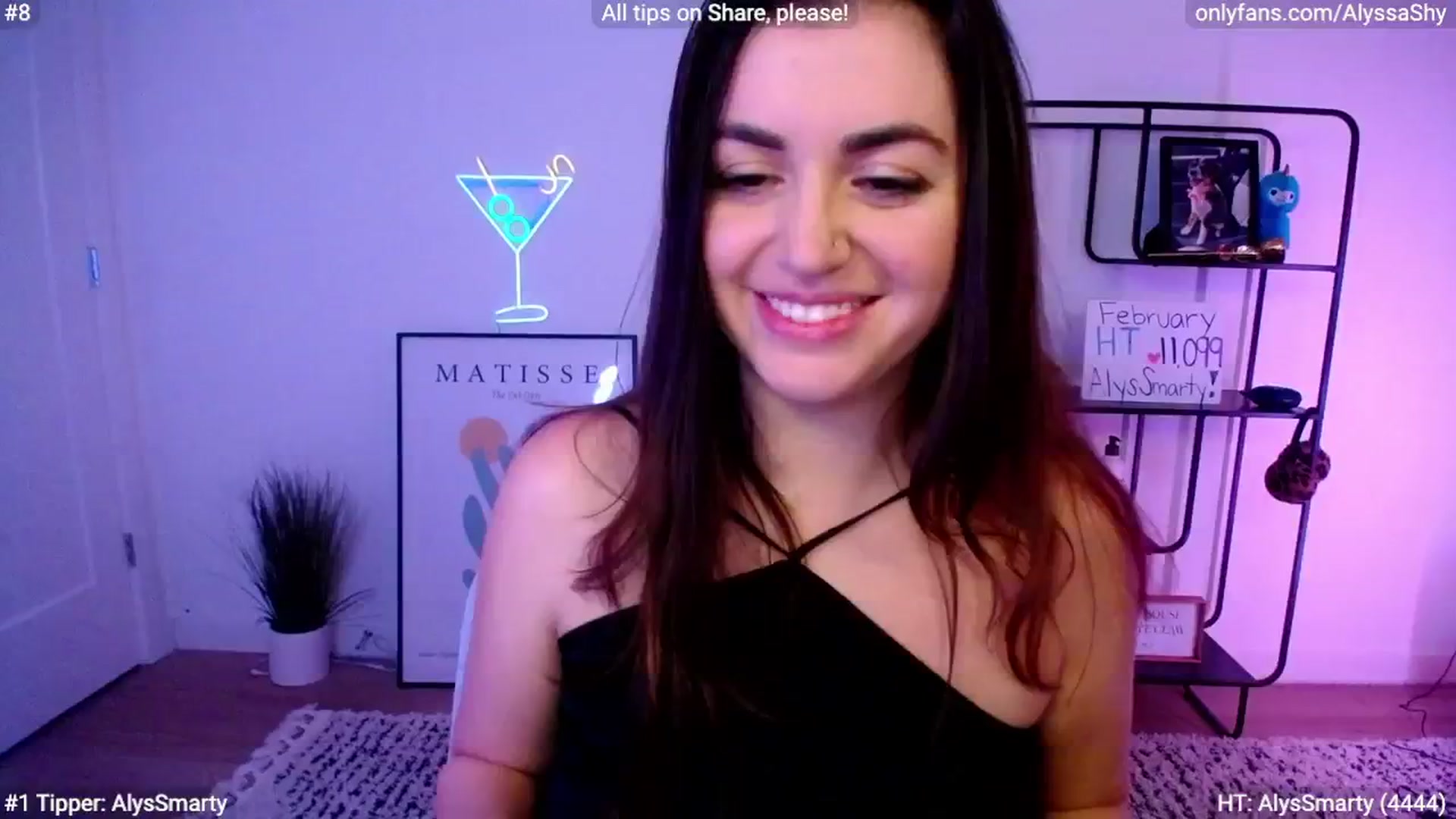 Gallery image thumbnail from AlyssaShy's myfreecams stream on, 02/03/2024, 04:49 image 12 of 20