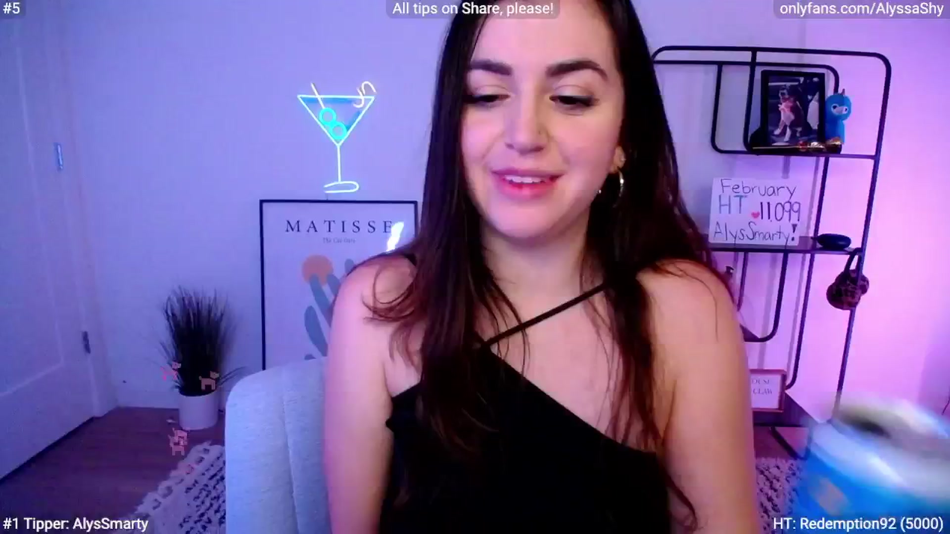 Gallery image thumbnail from AlyssaShy's myfreecams stream on, 02/03/2024, 04:49 image 20 of 20