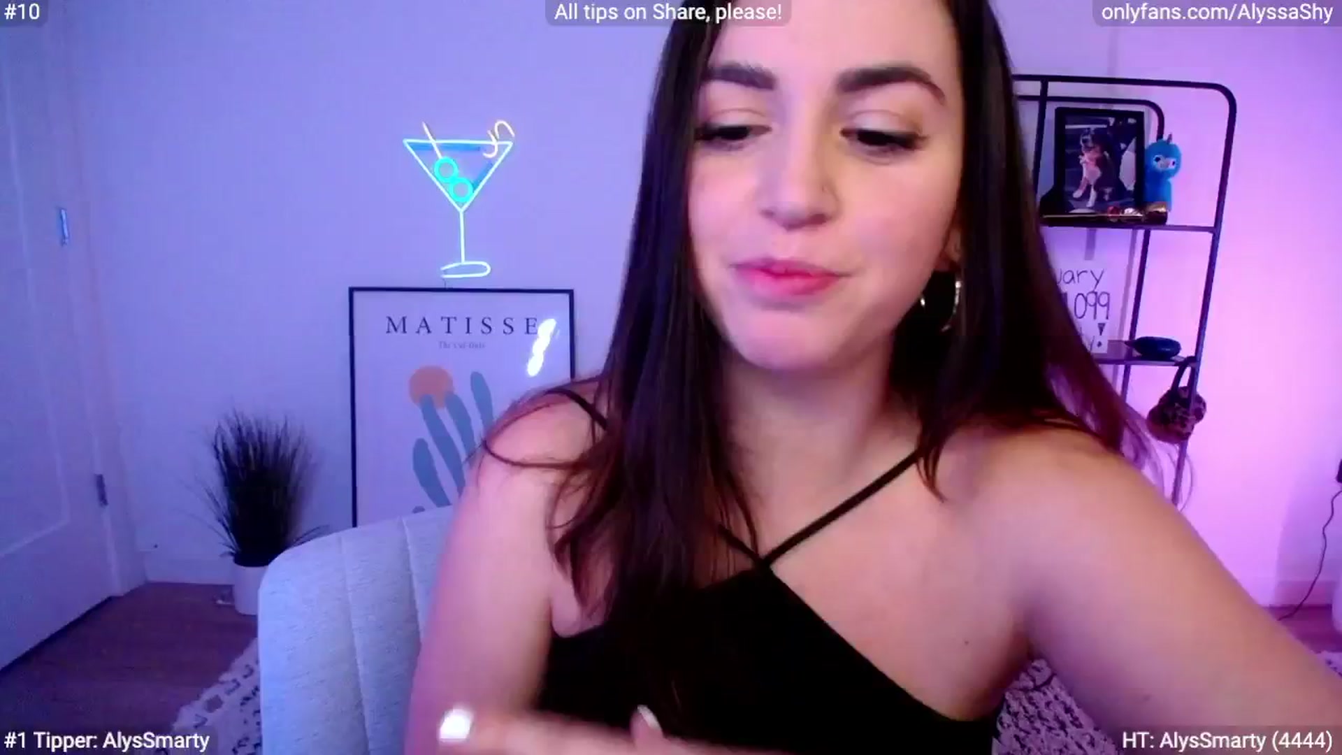Gallery image thumbnail from AlyssaShy's myfreecams stream on, 02/03/2024, 04:49 image 4 of 20