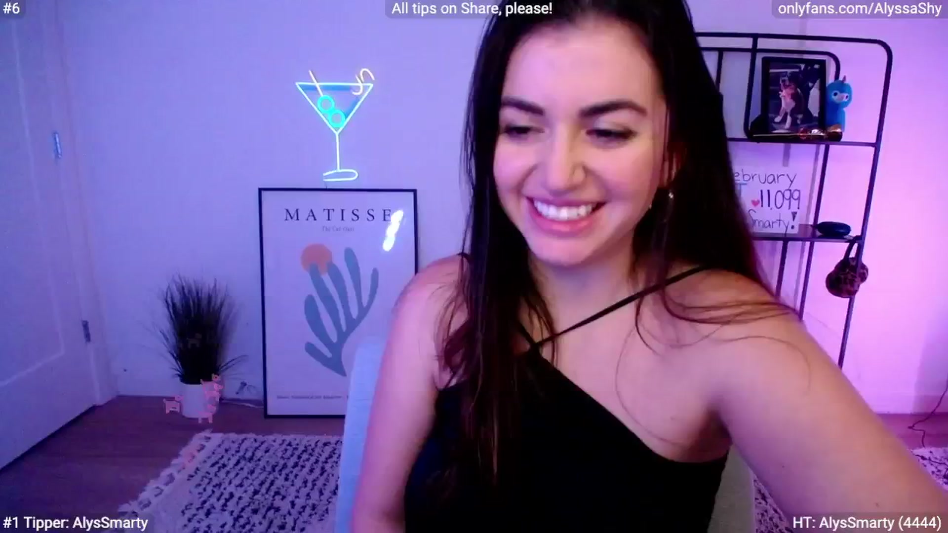 Gallery image thumbnail from AlyssaShy's myfreecams stream on, 02/03/2024, 04:49 image 17 of 20