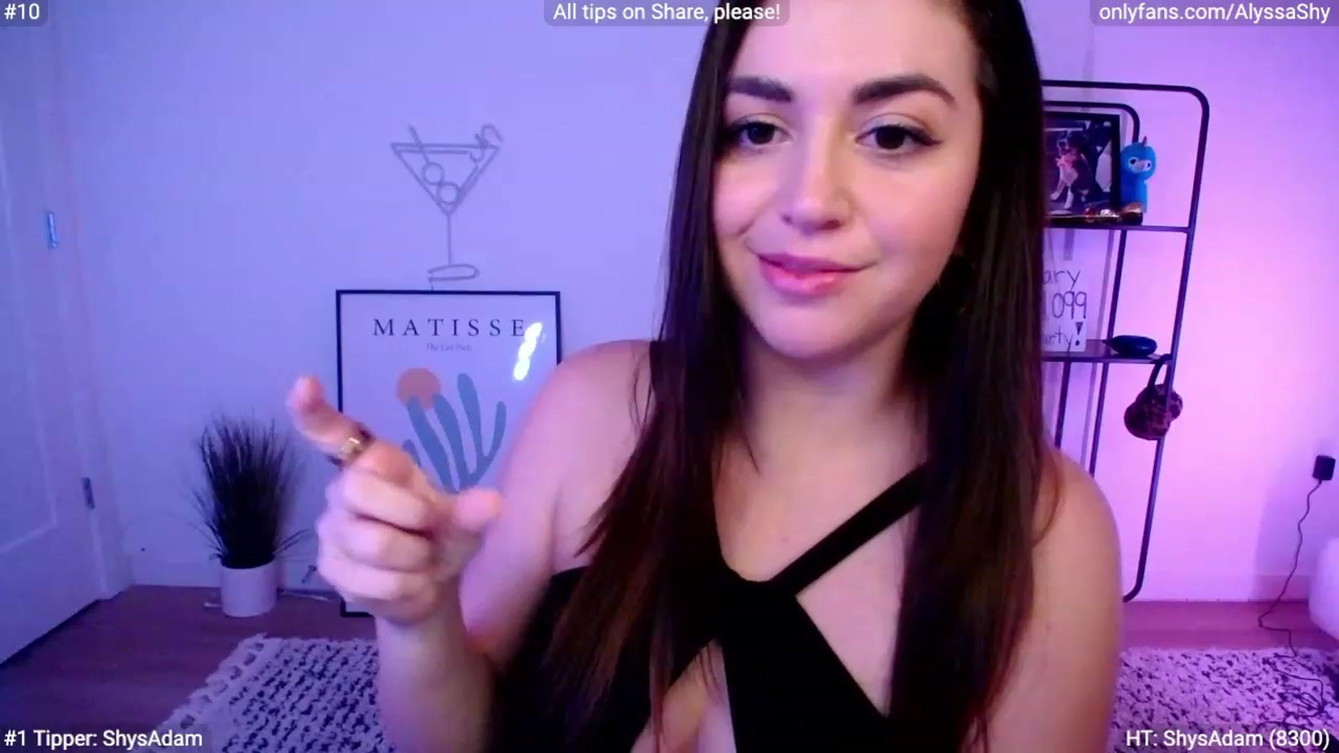 Gallery image thumbnail from AlyssaShy's myfreecams stream on, 02/07/2024, 01:55 image 8 of 20