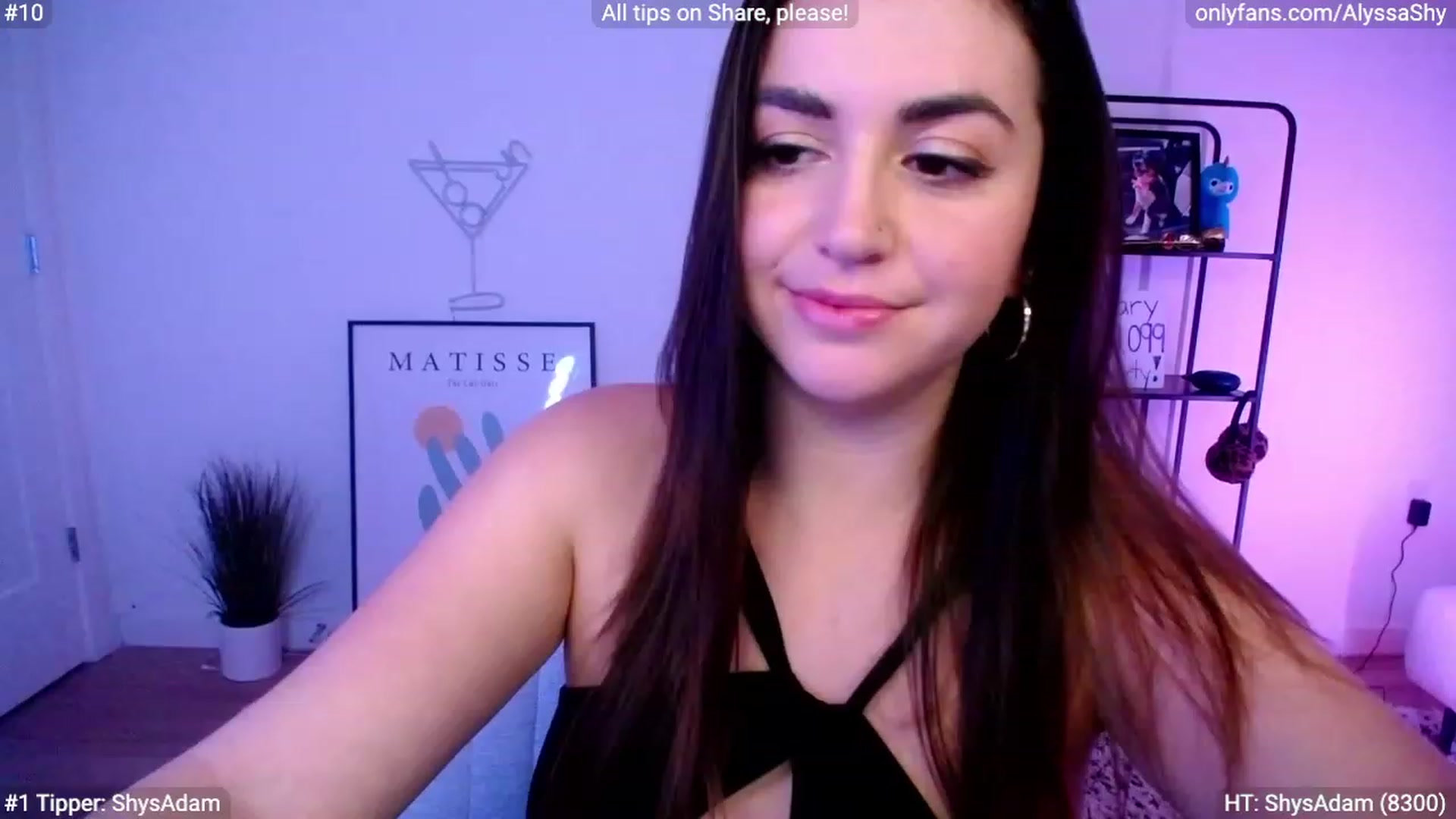 Gallery image thumbnail from AlyssaShy's myfreecams stream on, 02/07/2024, 01:55 image 19 of 20