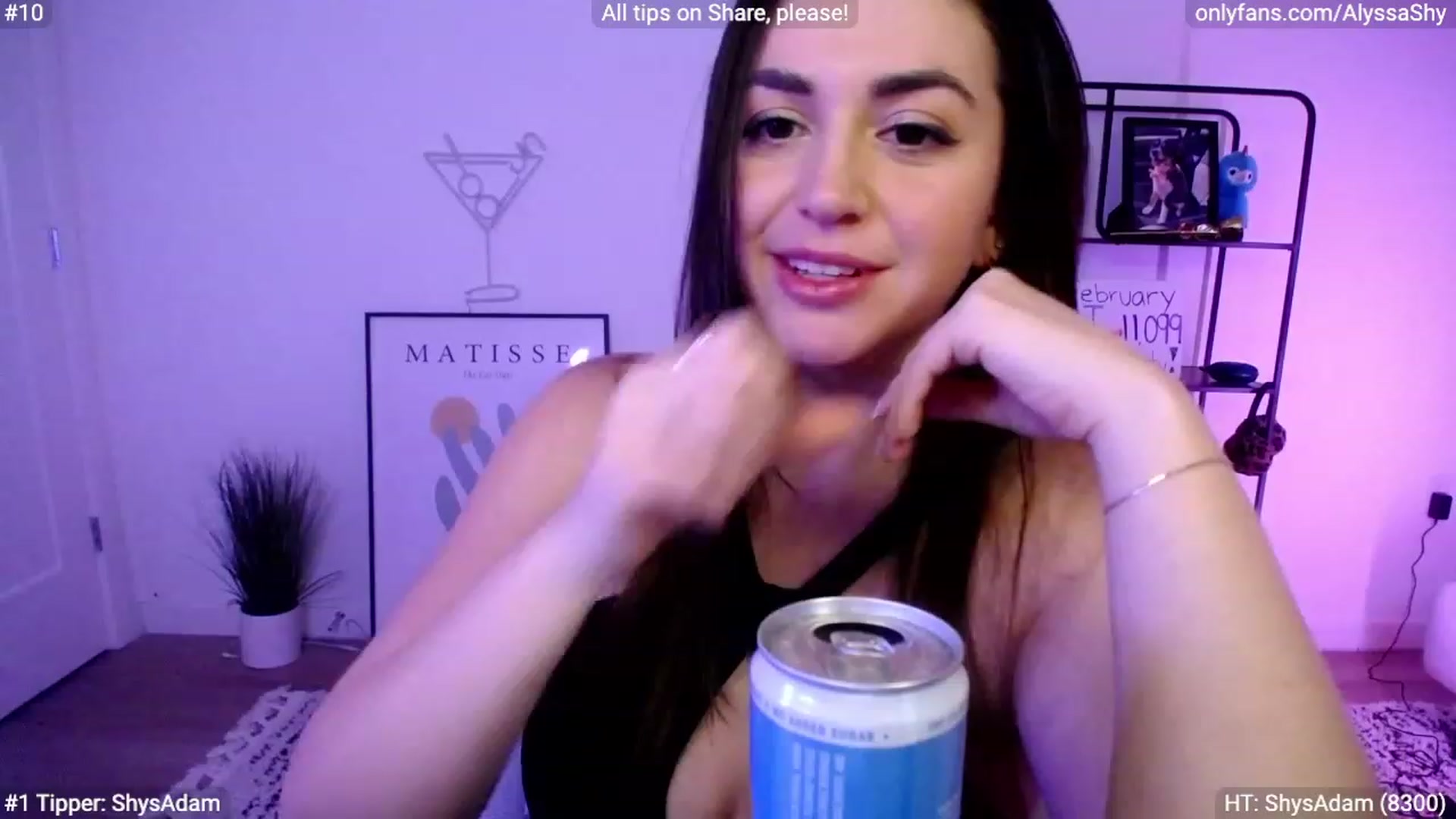 Gallery image thumbnail from AlyssaShy's myfreecams stream on, 02/07/2024, 01:55 image 10 of 20