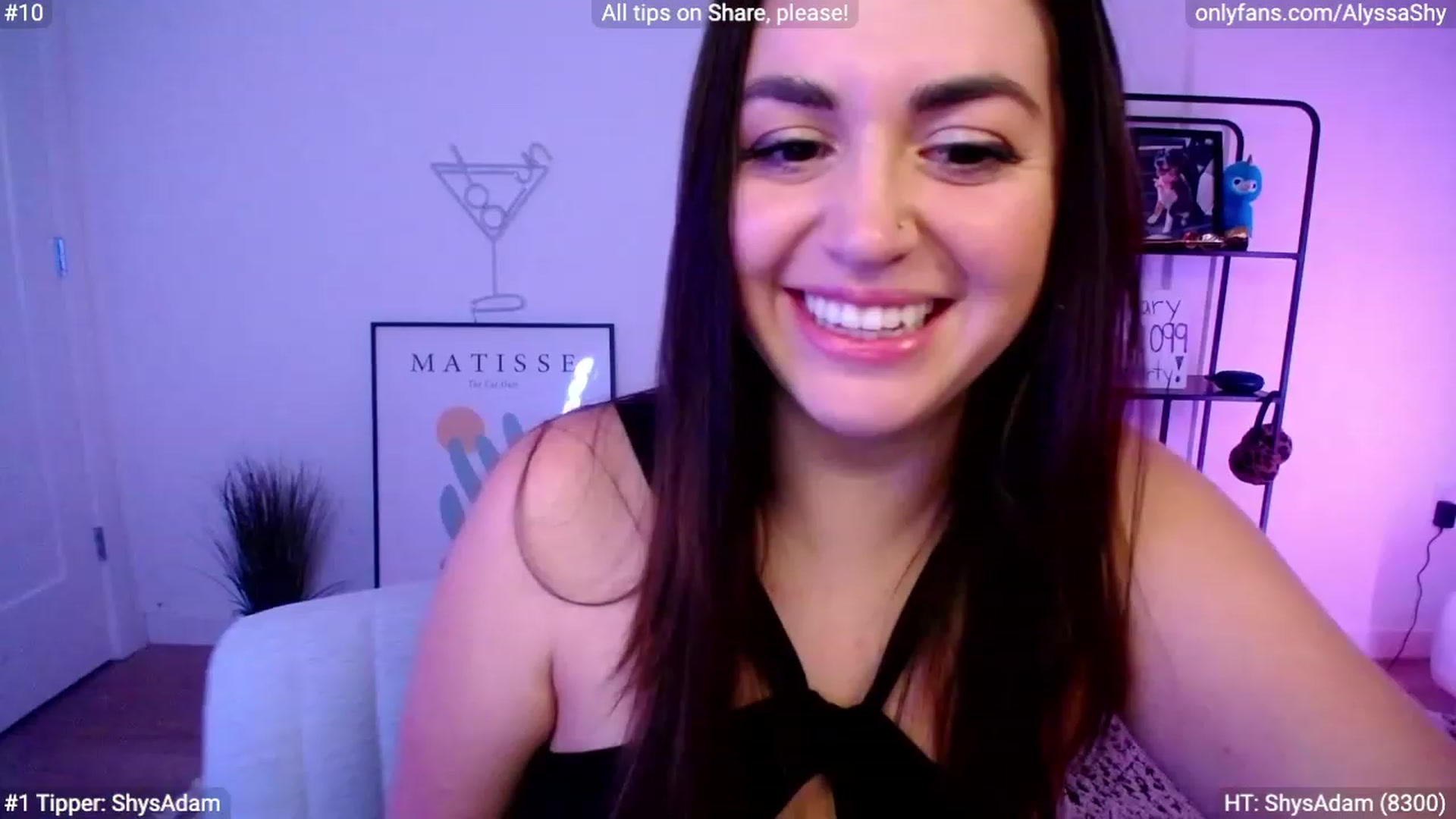 Gallery image thumbnail from AlyssaShy's myfreecams stream on, 02/07/2024, 01:55 image 16 of 20