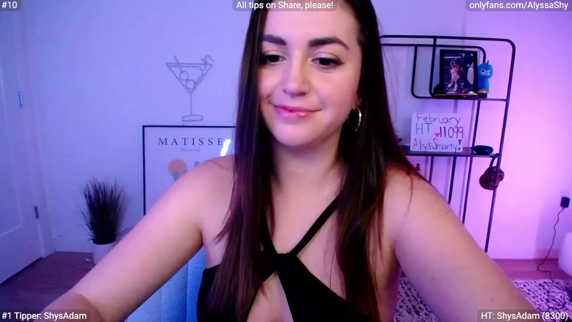 Gallery image thumbnail from AlyssaShy's myfreecams stream on, 02/07/2024, 02:08 image 14 of 20