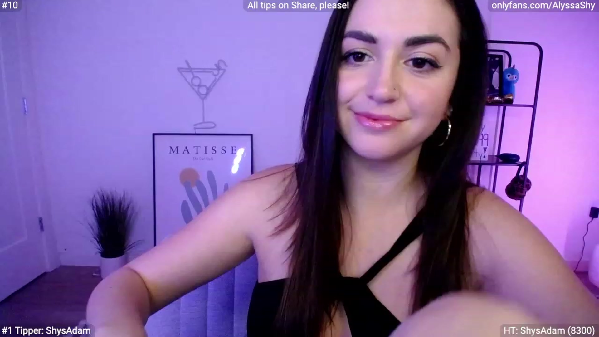 Gallery image thumbnail from AlyssaShy's myfreecams stream on, 02/07/2024, 02:08 image 12 of 20
