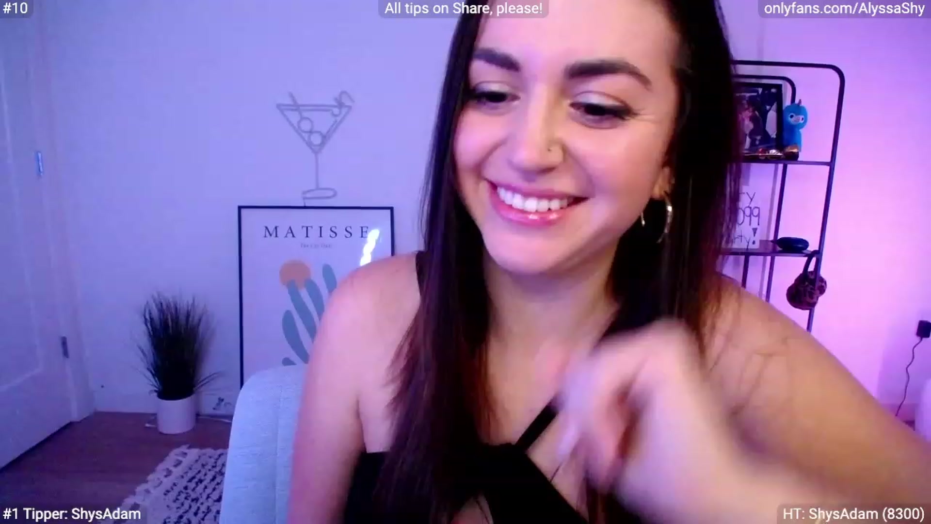 Gallery image thumbnail from AlyssaShy's myfreecams stream on, 02/07/2024, 02:08 image 6 of 20