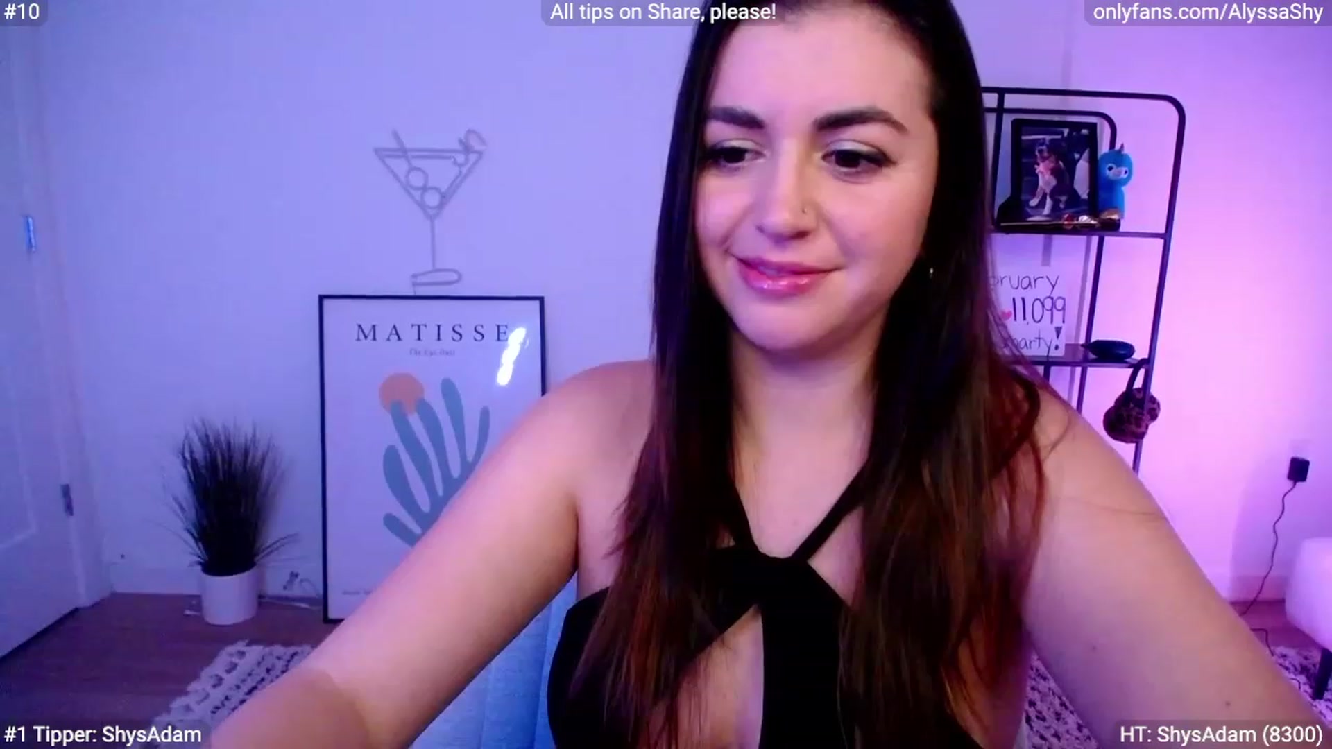 Gallery image thumbnail from AlyssaShy's myfreecams stream on, 02/07/2024, 02:08 image 19 of 20