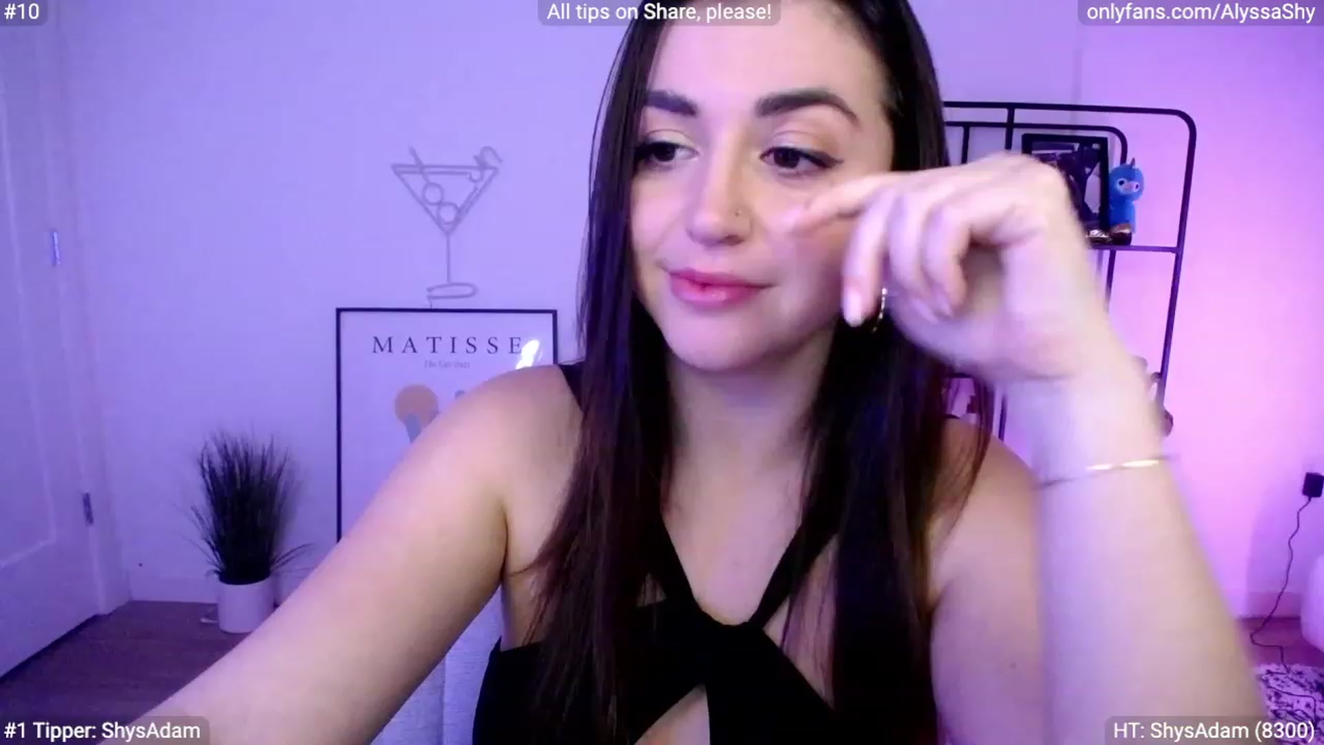 Gallery image thumbnail from AlyssaShy's myfreecams stream on, 02/07/2024, 02:08 image 9 of 20