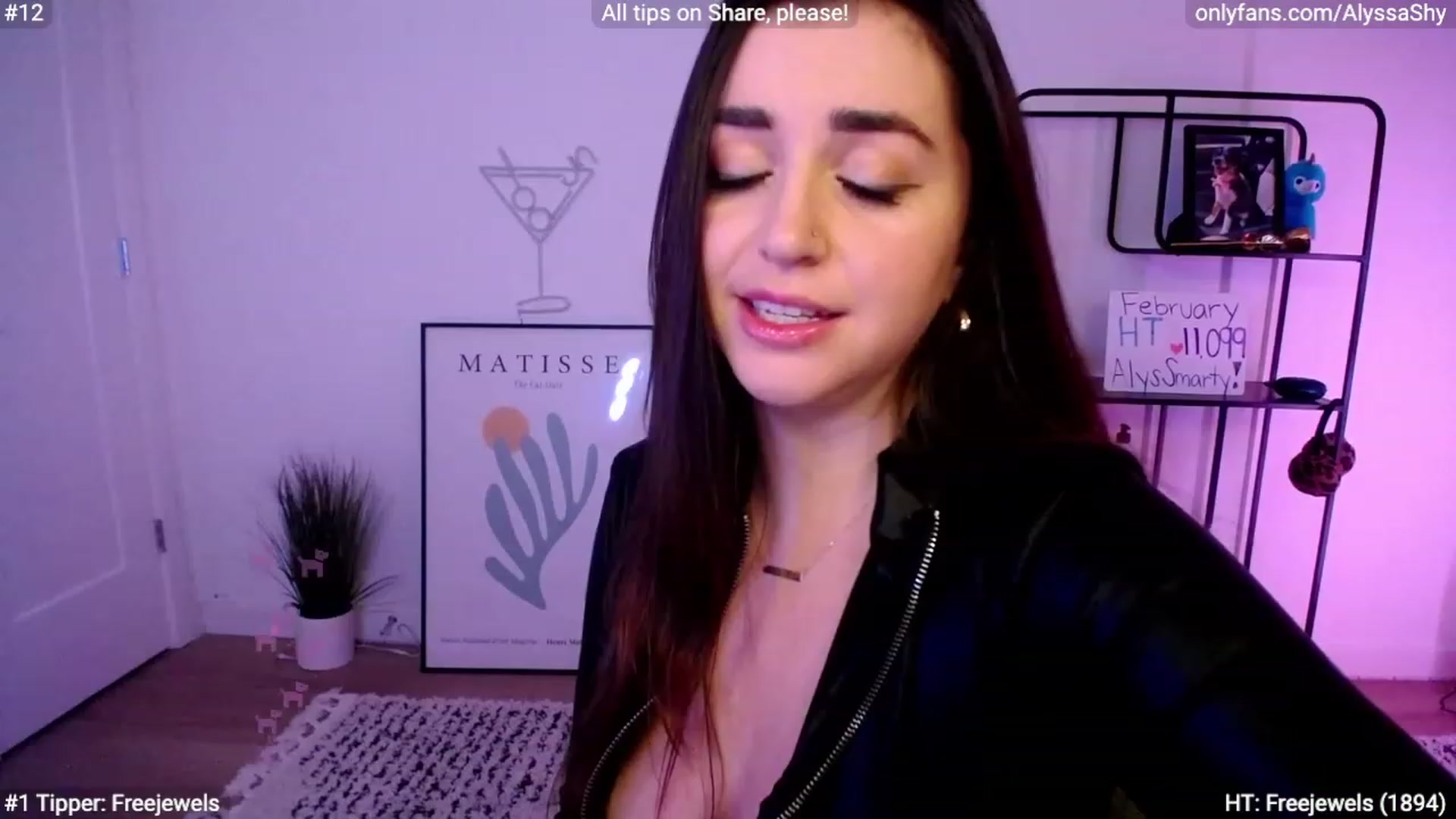 Gallery image thumbnail from AlyssaShy's myfreecams stream on, 02/08/2024, 24:09 image 6 of 20