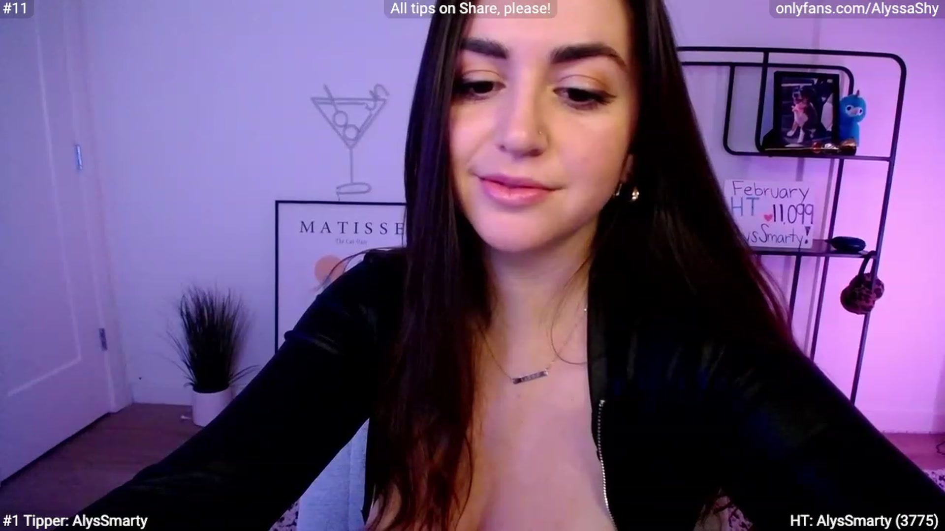 Gallery image thumbnail from AlyssaShy's myfreecams stream on, 02/08/2024, 02:35 image 19 of 20