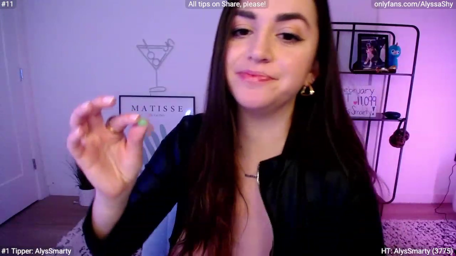 Gallery image thumbnail from AlyssaShy's myfreecams stream on, 02/08/2024, 02:35 image 6 of 20