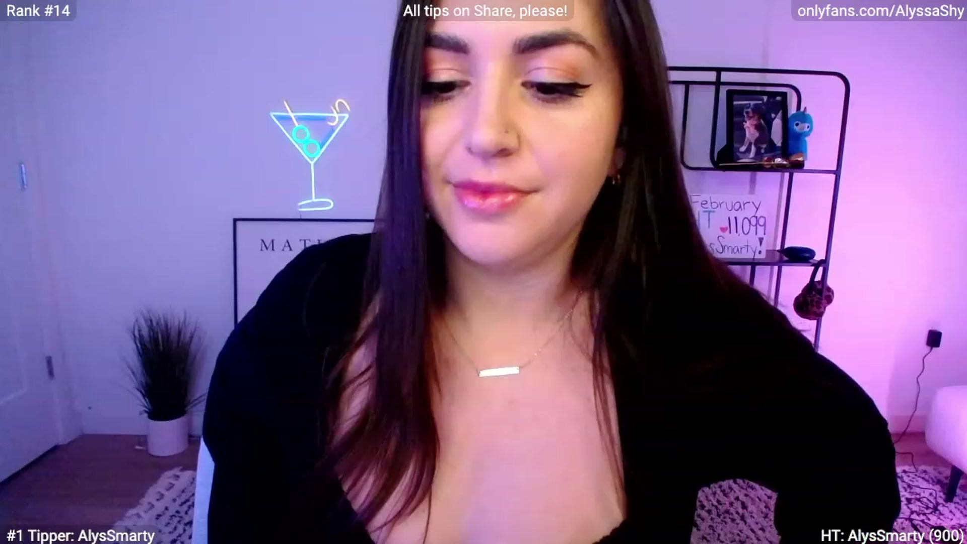Gallery image thumbnail from AlyssaShy's myfreecams stream on, 02/08/2024, 22:10 image 19 of 20