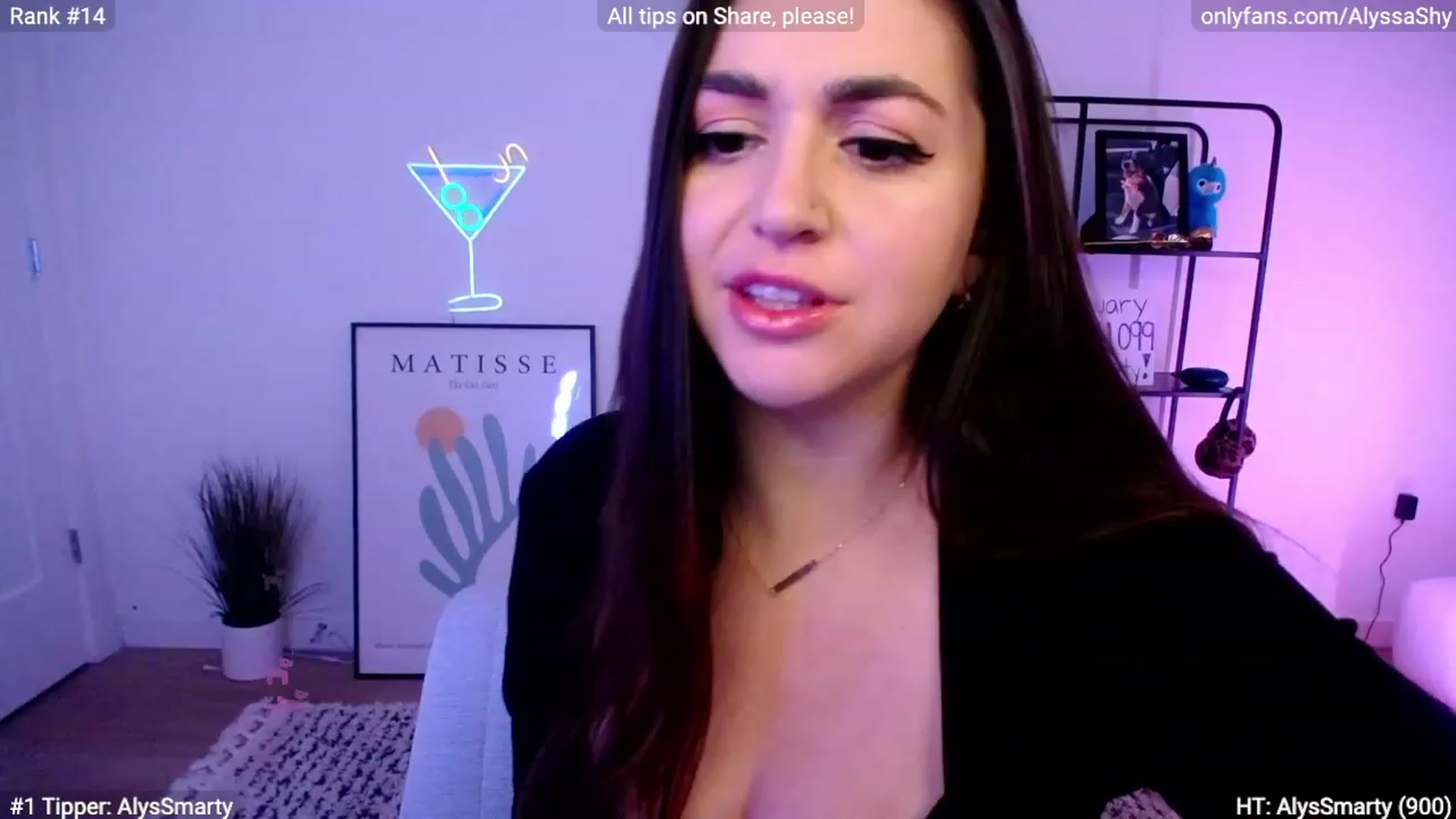 Gallery image thumbnail from AlyssaShy's myfreecams stream on, 02/08/2024, 22:10 image 15 of 20