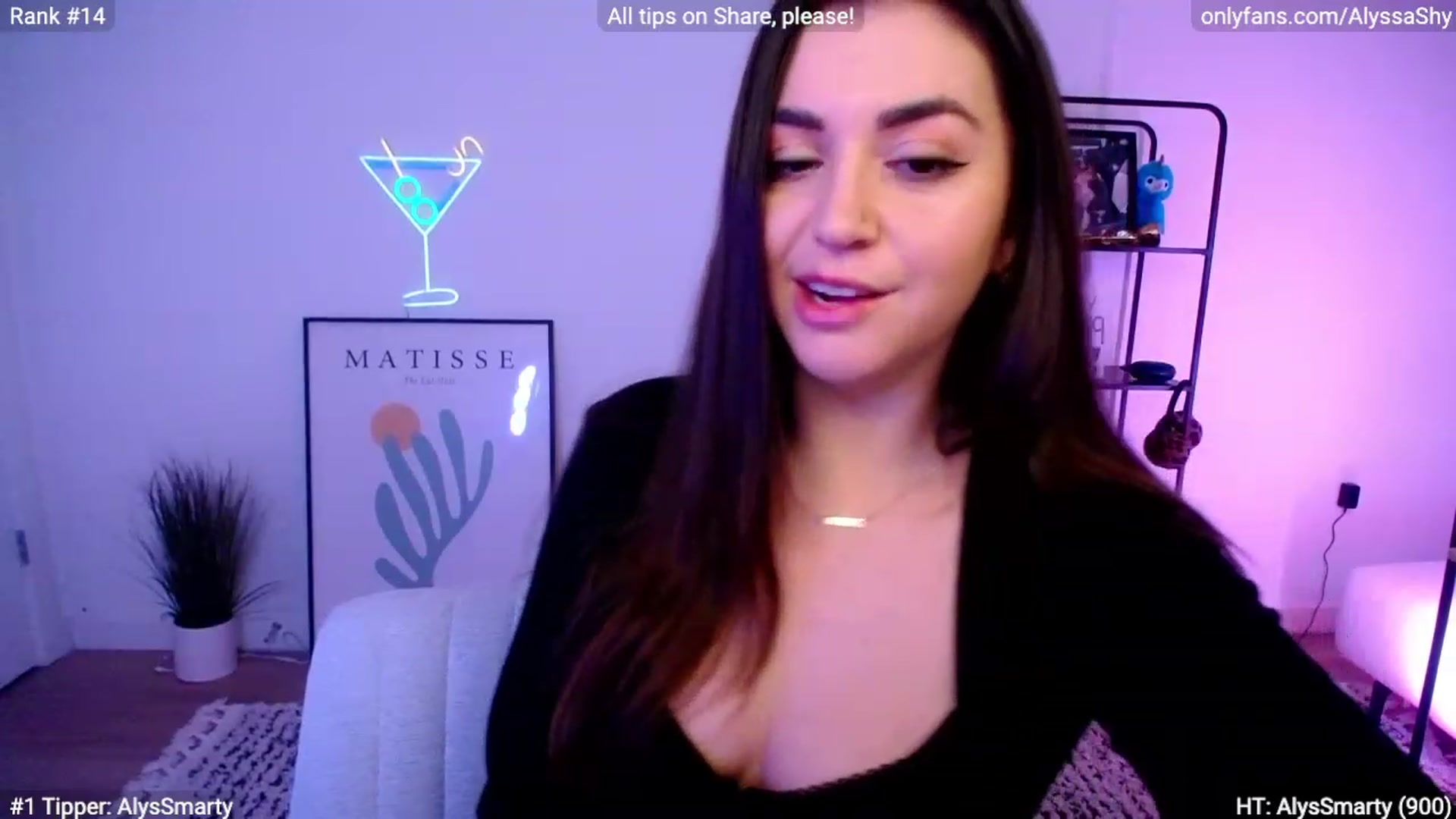 Gallery image thumbnail from AlyssaShy's myfreecams stream on, 02/08/2024, 22:10 image 20 of 20