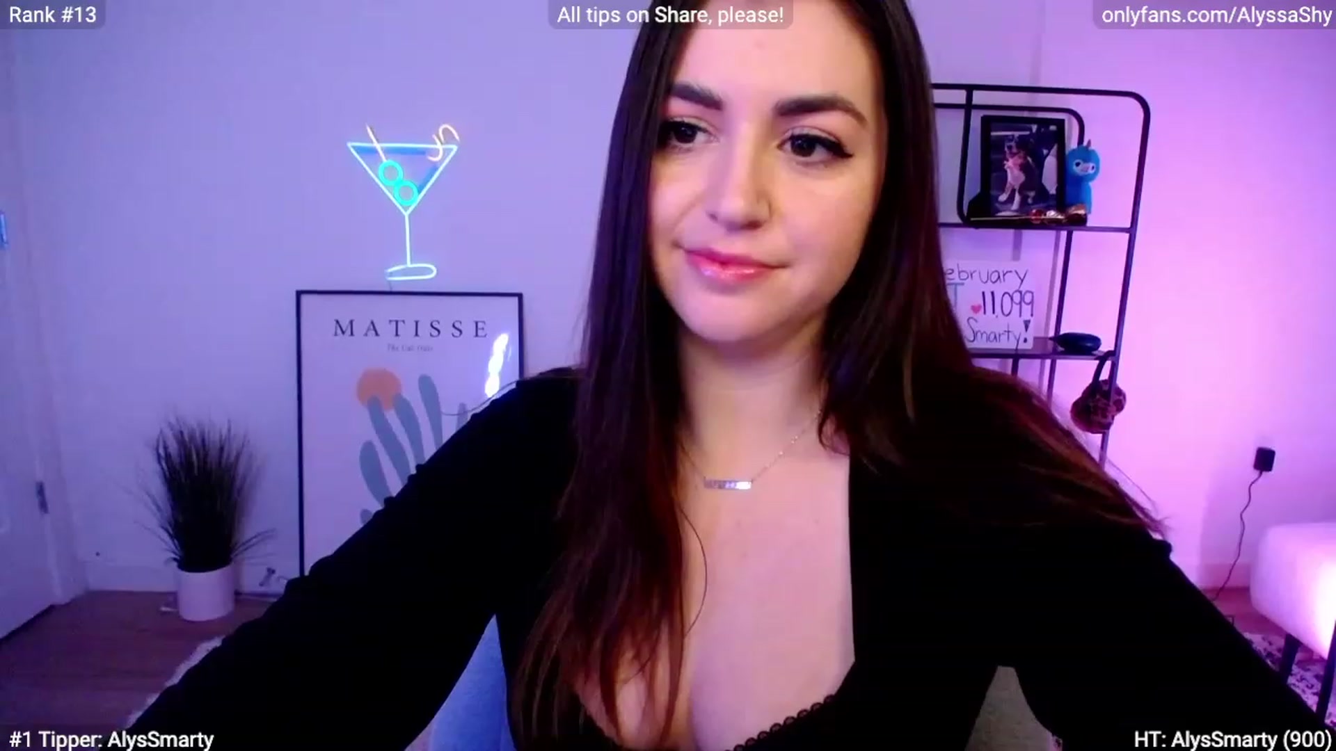 Gallery image thumbnail from AlyssaShy's myfreecams stream on, 02/08/2024, 23:31 image 10 of 20