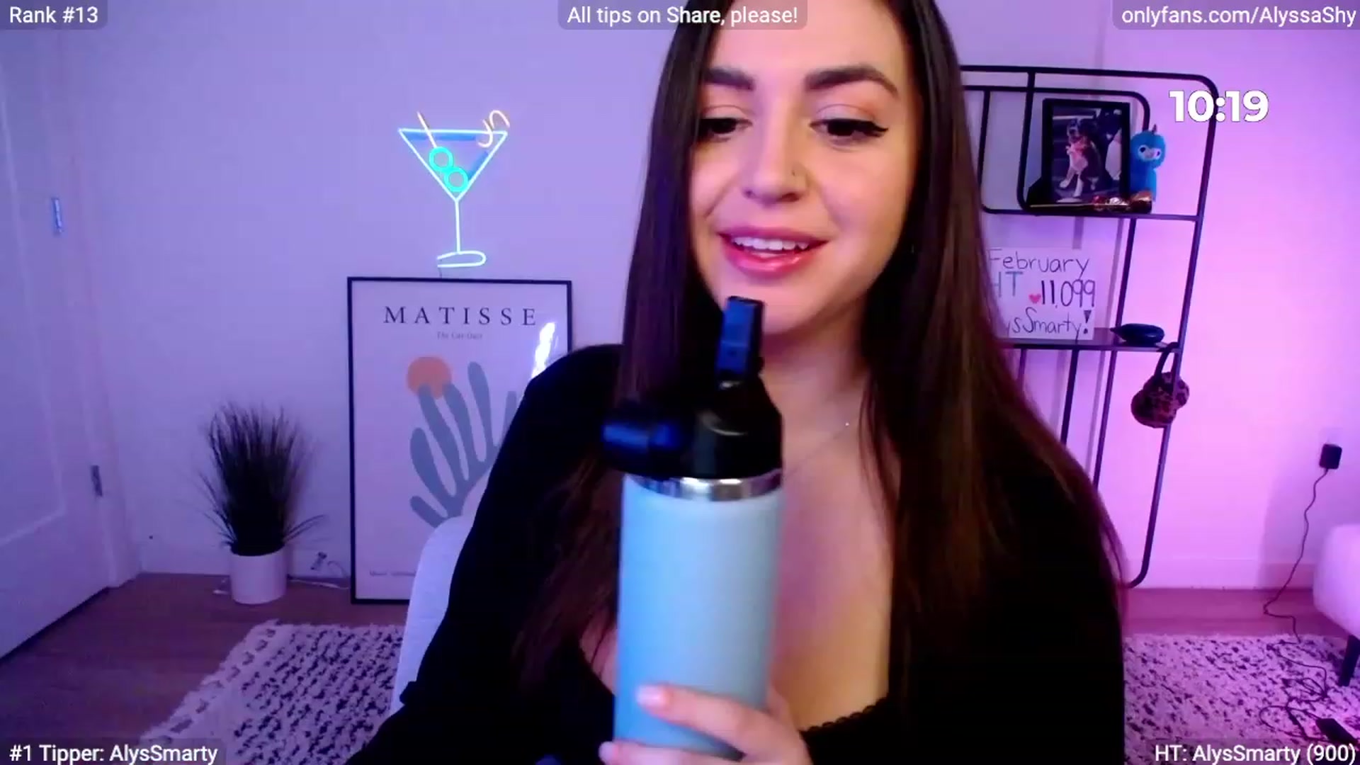 Gallery image thumbnail from AlyssaShy's myfreecams stream on, 02/08/2024, 23:31 image 2 of 20