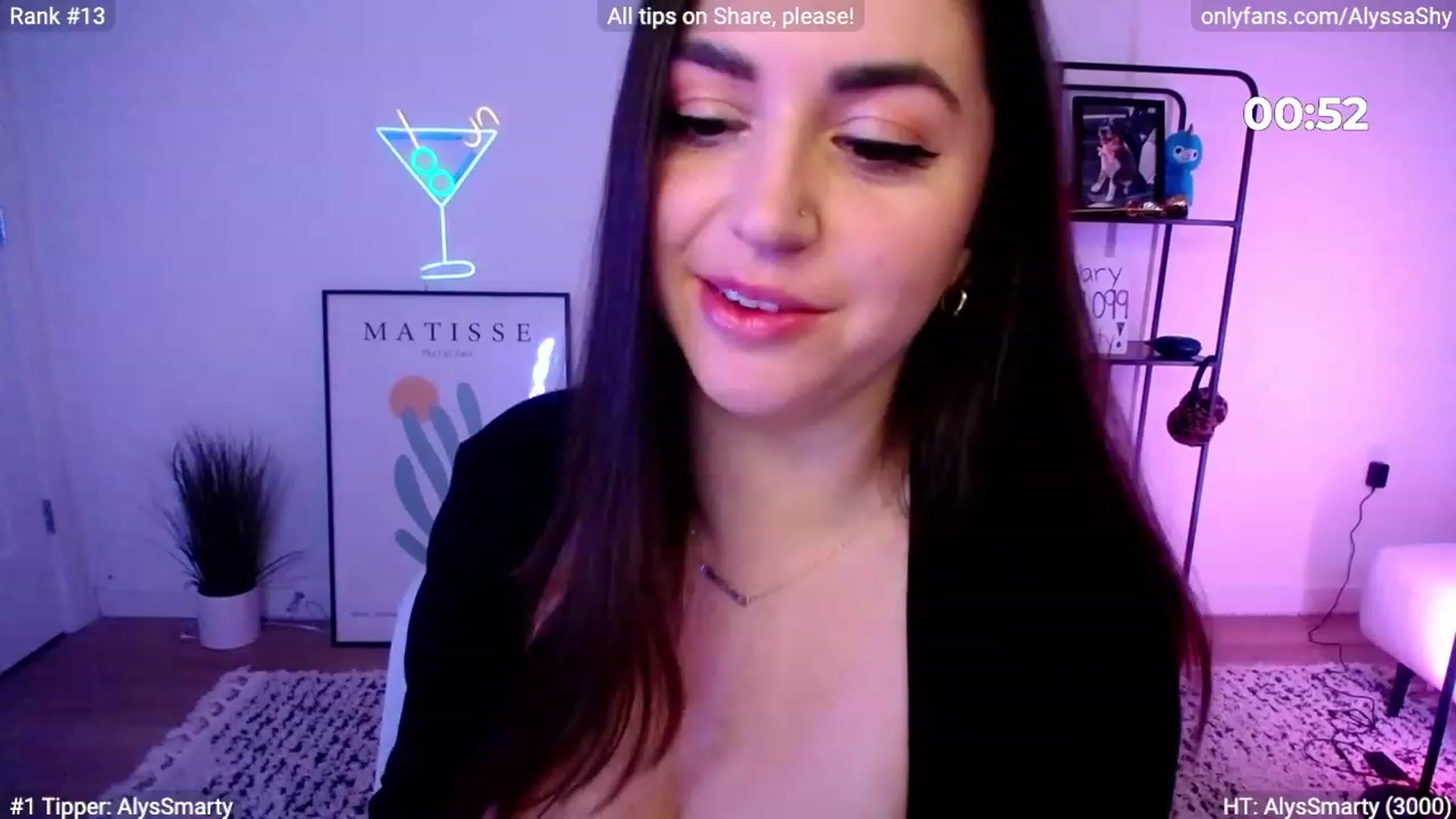 Gallery image thumbnail from AlyssaShy's myfreecams stream on, 02/09/2024, 24:50 image 12 of 20