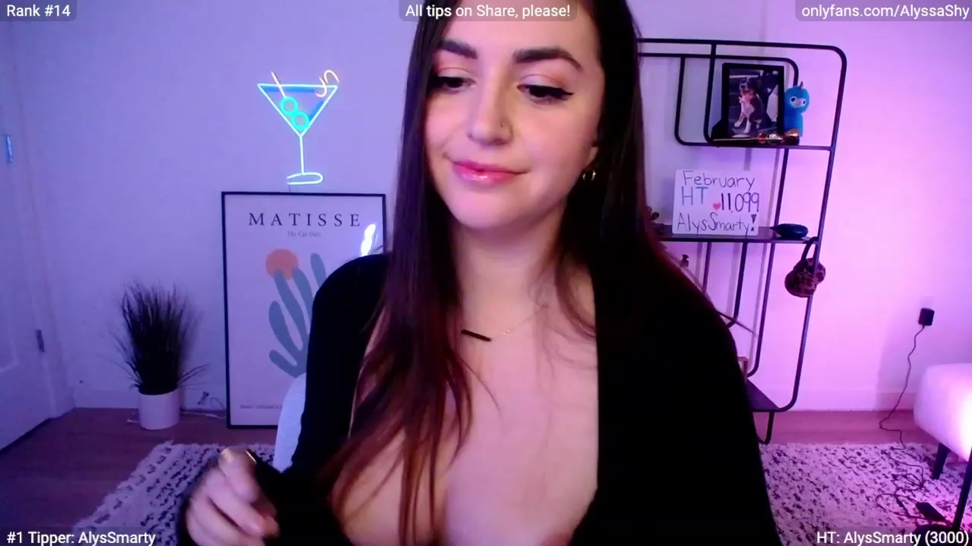 Gallery image thumbnail from AlyssaShy's myfreecams stream on, 02/09/2024, 24:50 image 15 of 20