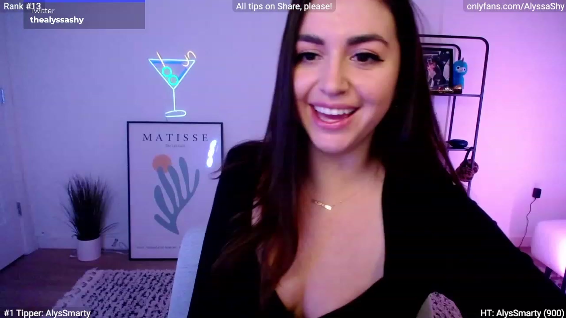 Gallery image thumbnail from AlyssaShy's myfreecams stream on, 02/09/2024, 24:50 image 3 of 20
