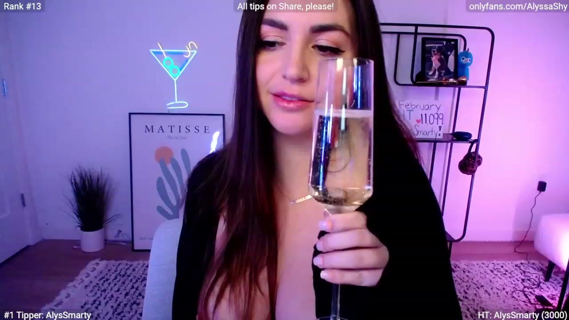 Gallery image thumbnail from AlyssaShy's myfreecams stream on, 02/09/2024, 02:20 image 15 of 20