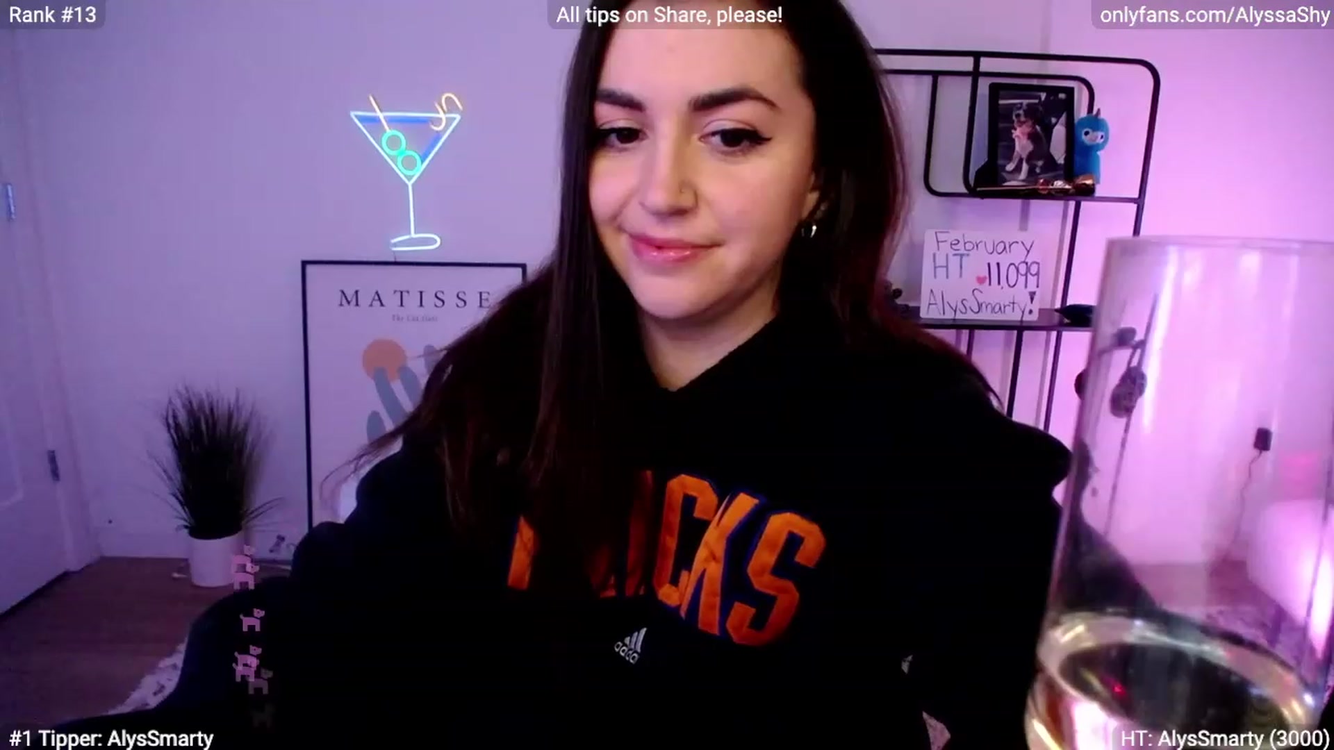 Gallery image thumbnail from AlyssaShy's myfreecams stream on, 02/09/2024, 02:20 image 20 of 20
