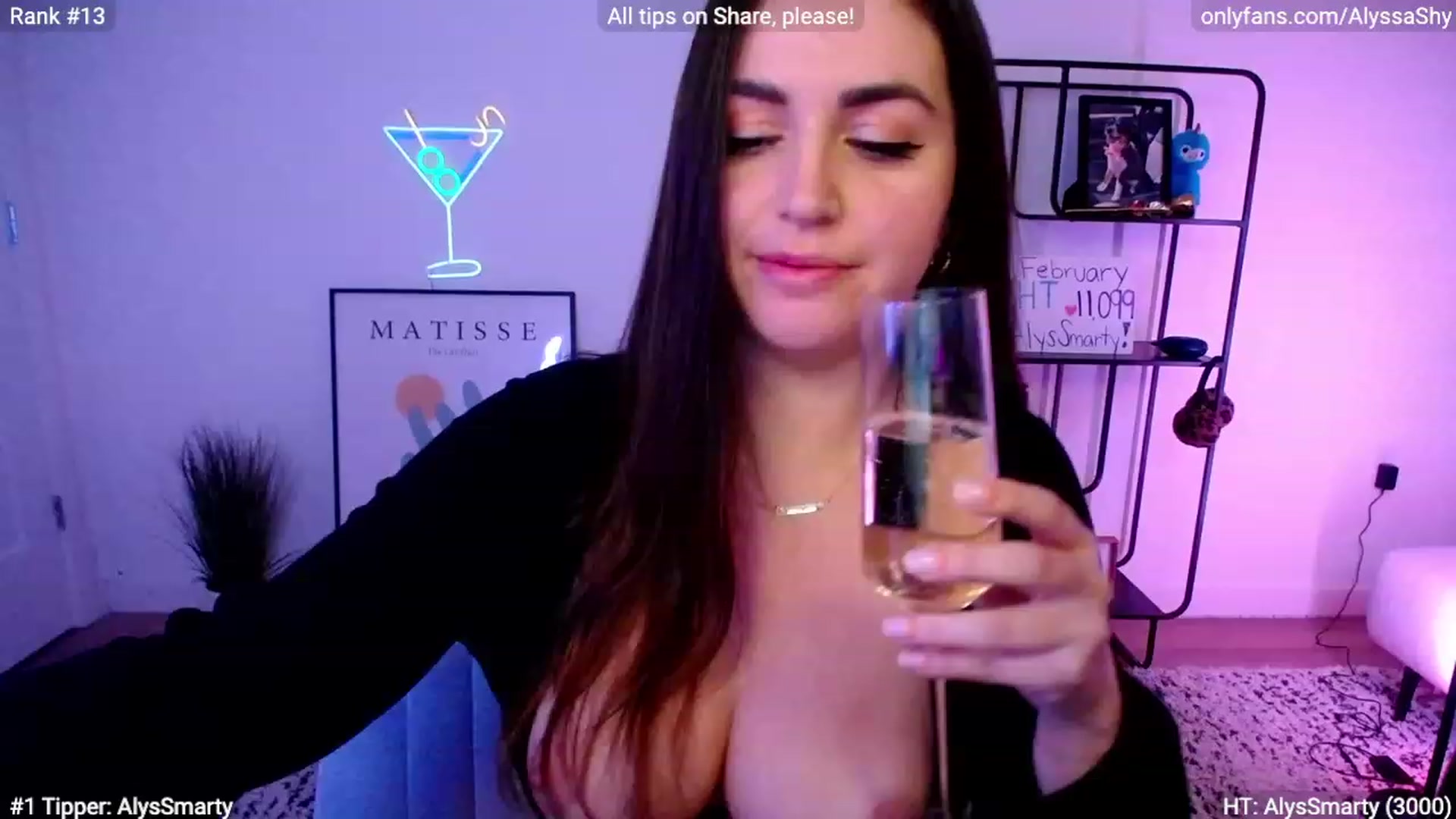 Gallery image thumbnail from AlyssaShy's myfreecams stream on, 02/09/2024, 02:20 image 16 of 20