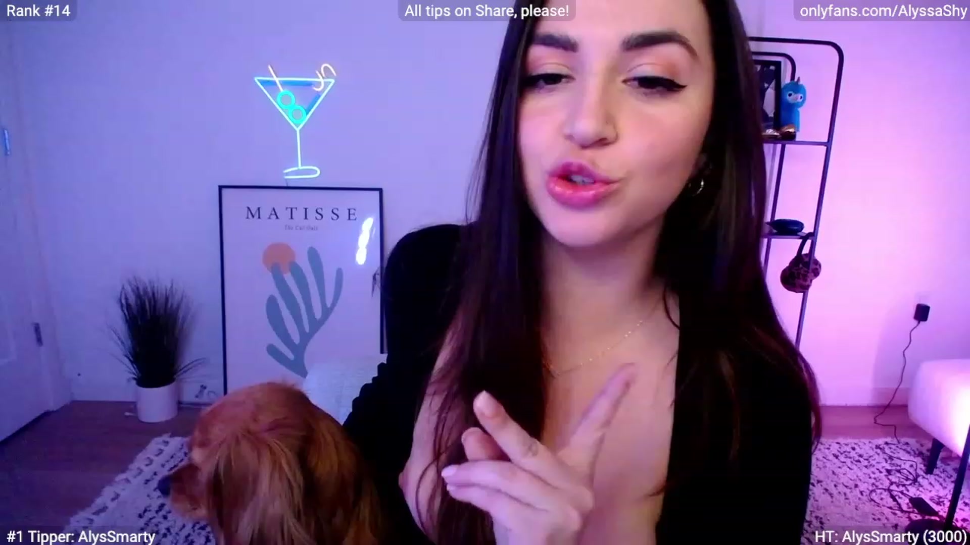 Gallery image thumbnail from AlyssaShy's myfreecams stream on, 02/09/2024, 02:20 image 7 of 20