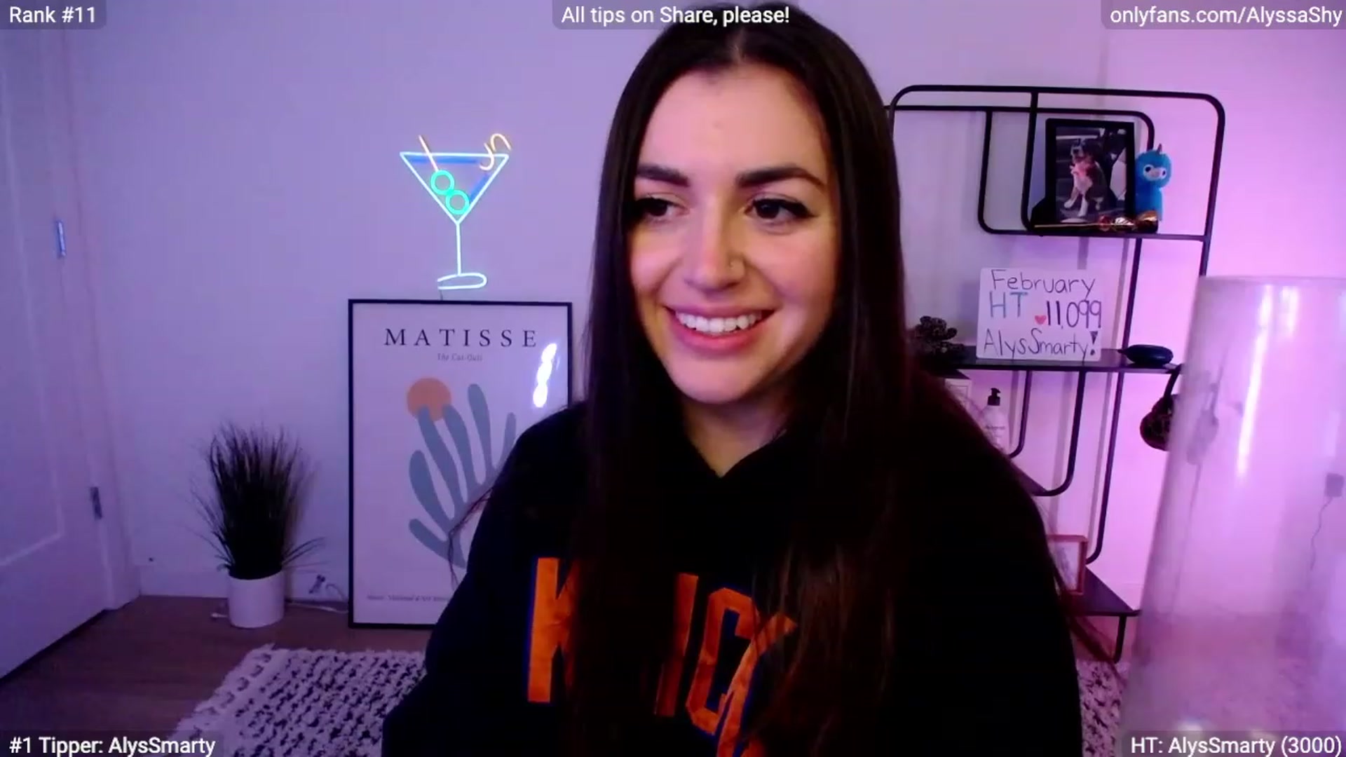 Gallery image thumbnail from AlyssaShy's myfreecams stream on, 02/09/2024, 05:01 image 19 of 20