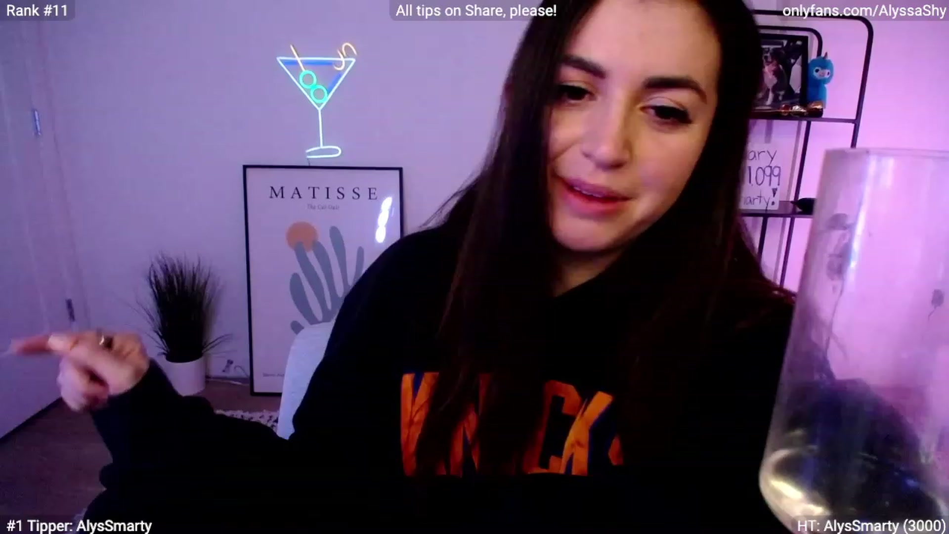 Gallery image thumbnail from AlyssaShy's myfreecams stream on, 02/09/2024, 05:01 image 5 of 20