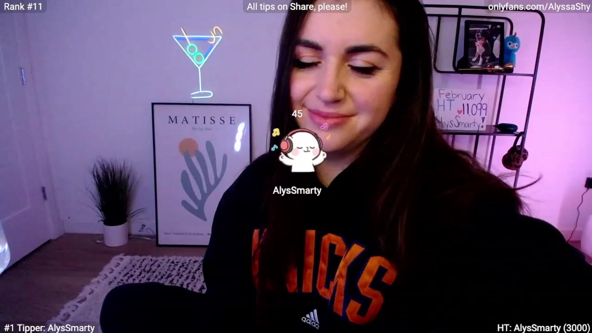 Gallery image thumbnail from AlyssaShy's myfreecams stream on, 02/09/2024, 05:01 image 3 of 20
