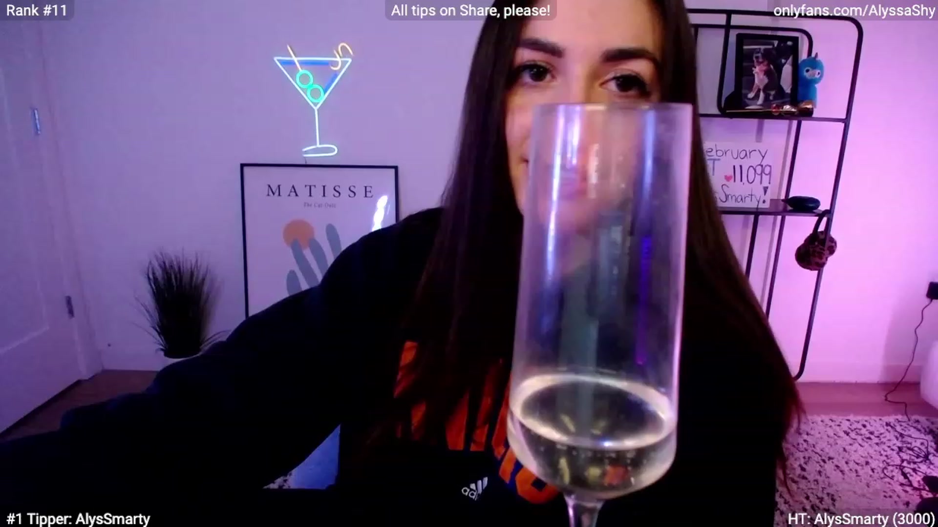 Gallery image thumbnail from AlyssaShy's myfreecams stream on, 02/09/2024, 05:01 image 1 of 20