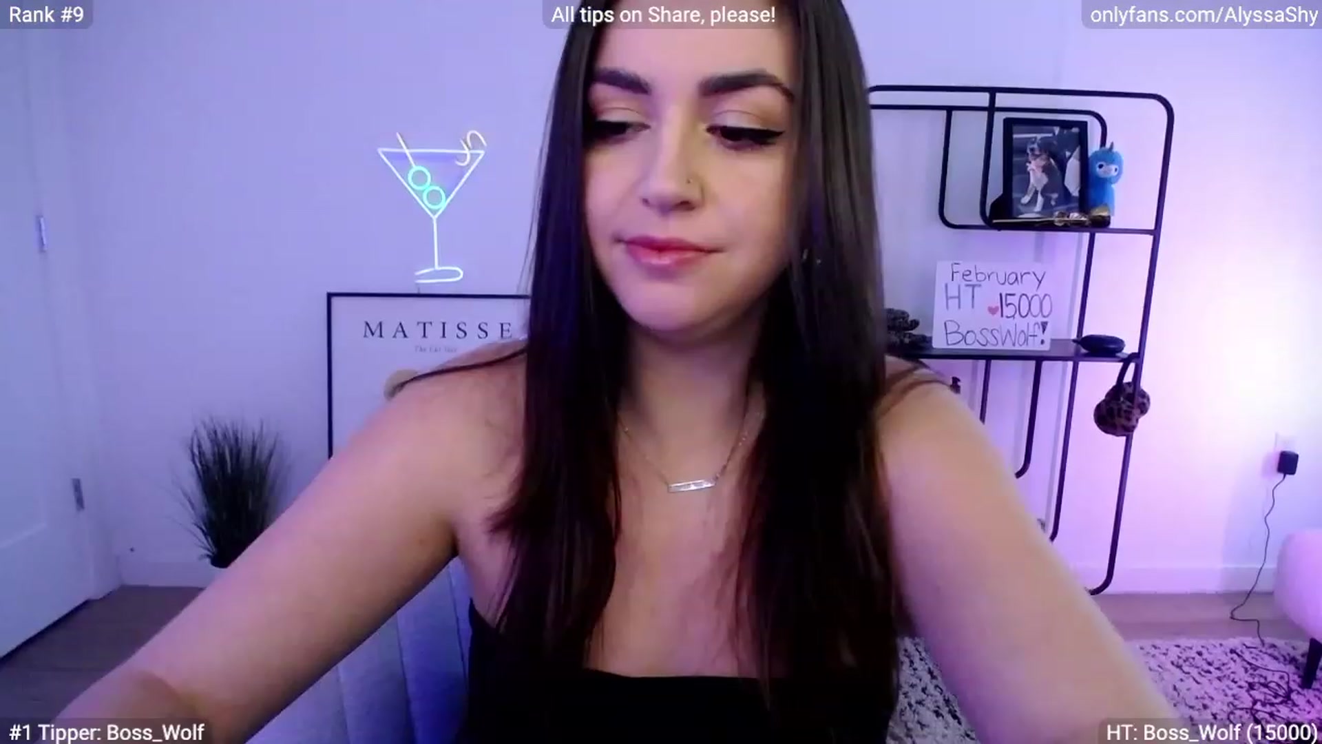 Gallery image thumbnail from AlyssaShy's myfreecams stream on, 02/09/2024, 20:51 image 8 of 20