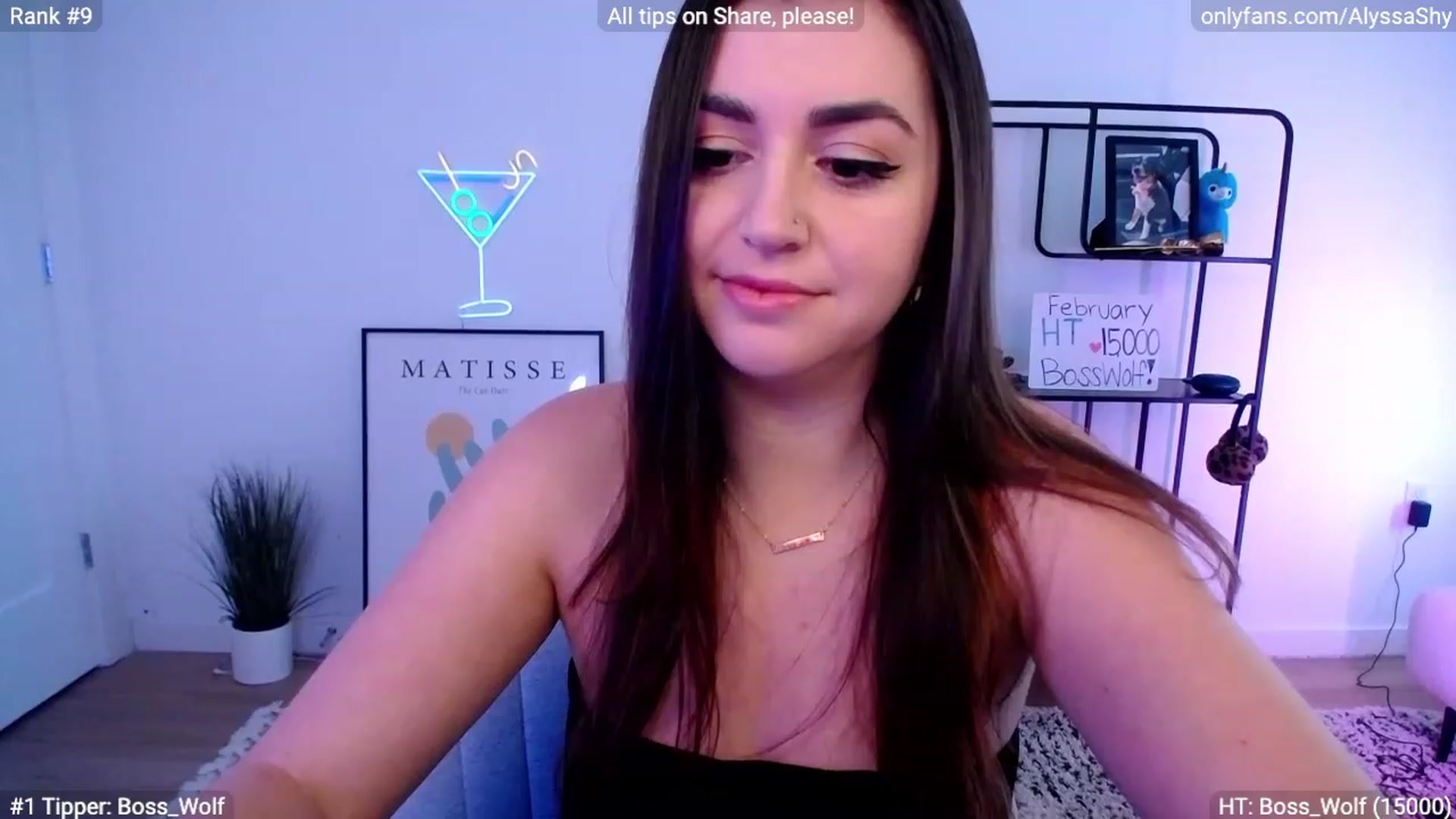 Gallery image thumbnail from AlyssaShy's myfreecams stream on, 02/09/2024, 20:51 image 6 of 20