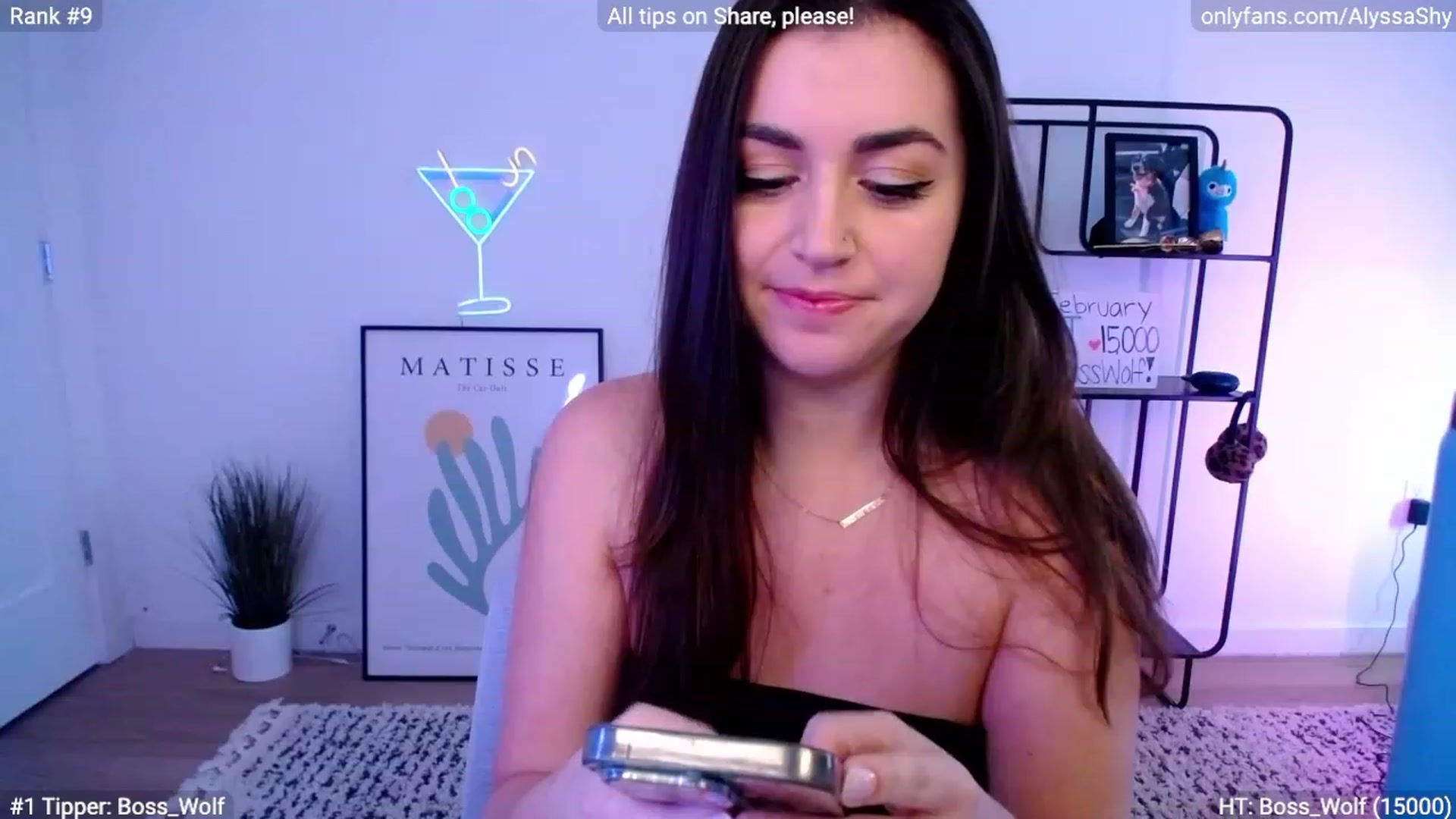 Gallery image thumbnail from AlyssaShy's myfreecams stream on, 02/09/2024, 20:51 image 19 of 20