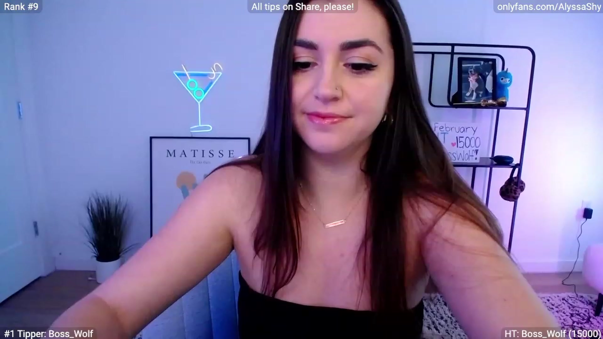 Gallery image thumbnail from AlyssaShy's myfreecams stream on, 02/09/2024, 20:51 image 7 of 20