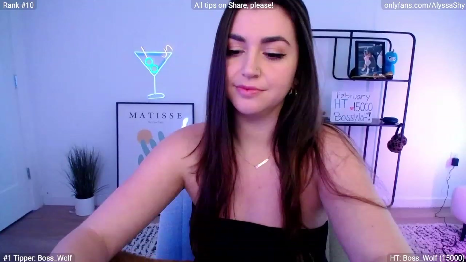 Gallery image thumbnail from AlyssaShy's myfreecams stream on, 02/09/2024, 20:51 image 13 of 20