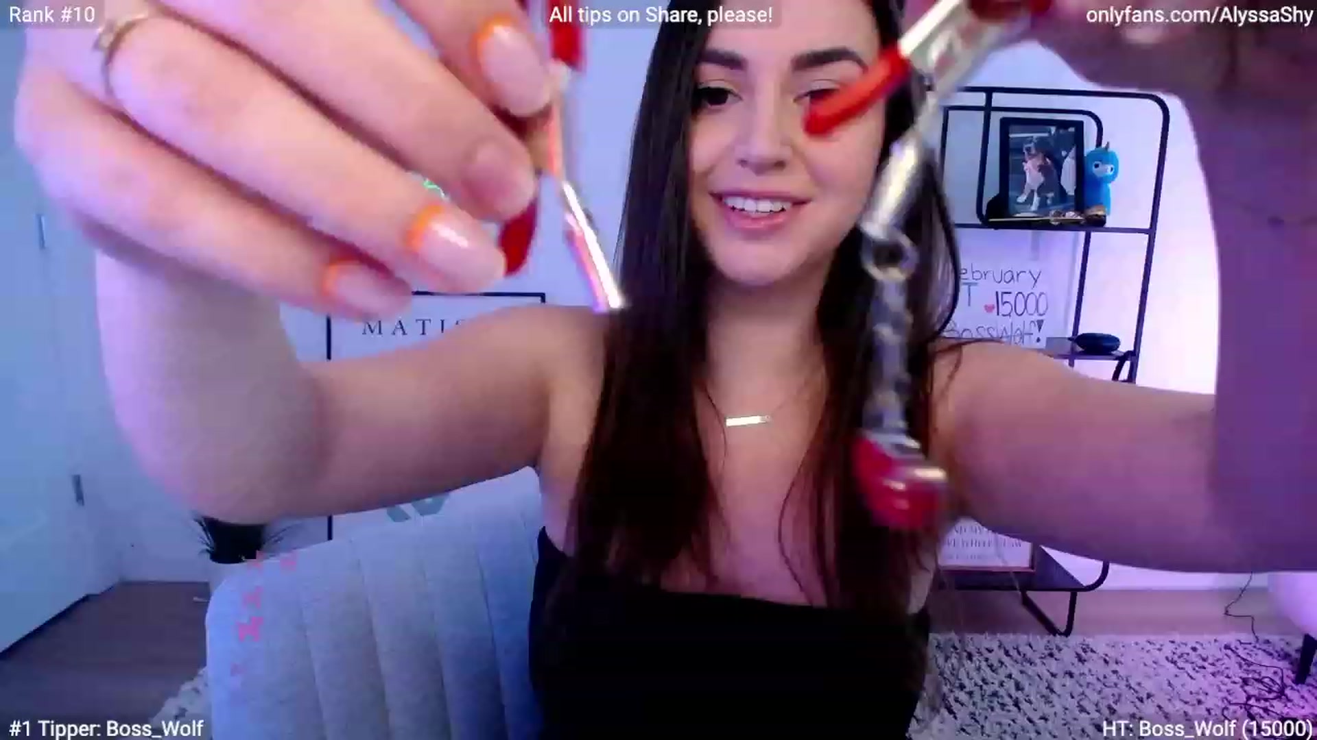 Gallery image thumbnail from AlyssaShy's myfreecams stream on, 02/09/2024, 20:51 image 3 of 20