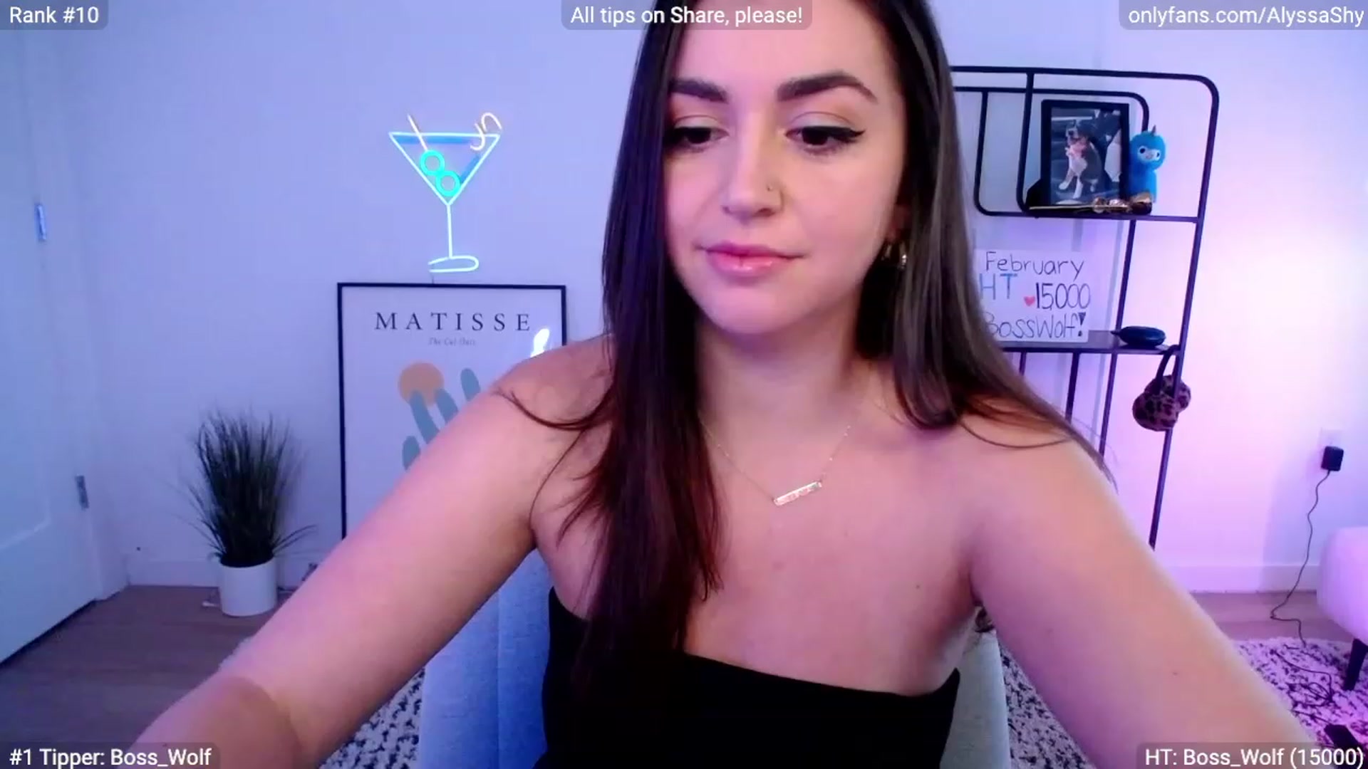 Gallery image thumbnail from AlyssaShy's myfreecams stream on, 02/09/2024, 20:51 image 17 of 20