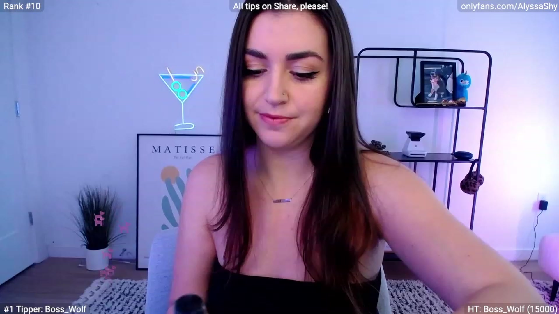 Gallery image thumbnail from AlyssaShy's myfreecams stream on, 02/09/2024, 20:51 image 1 of 20