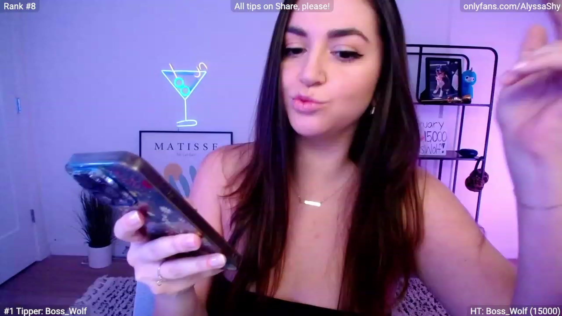 Gallery image thumbnail from AlyssaShy's myfreecams stream on, 02/09/2024, 23:32 image 8 of 20