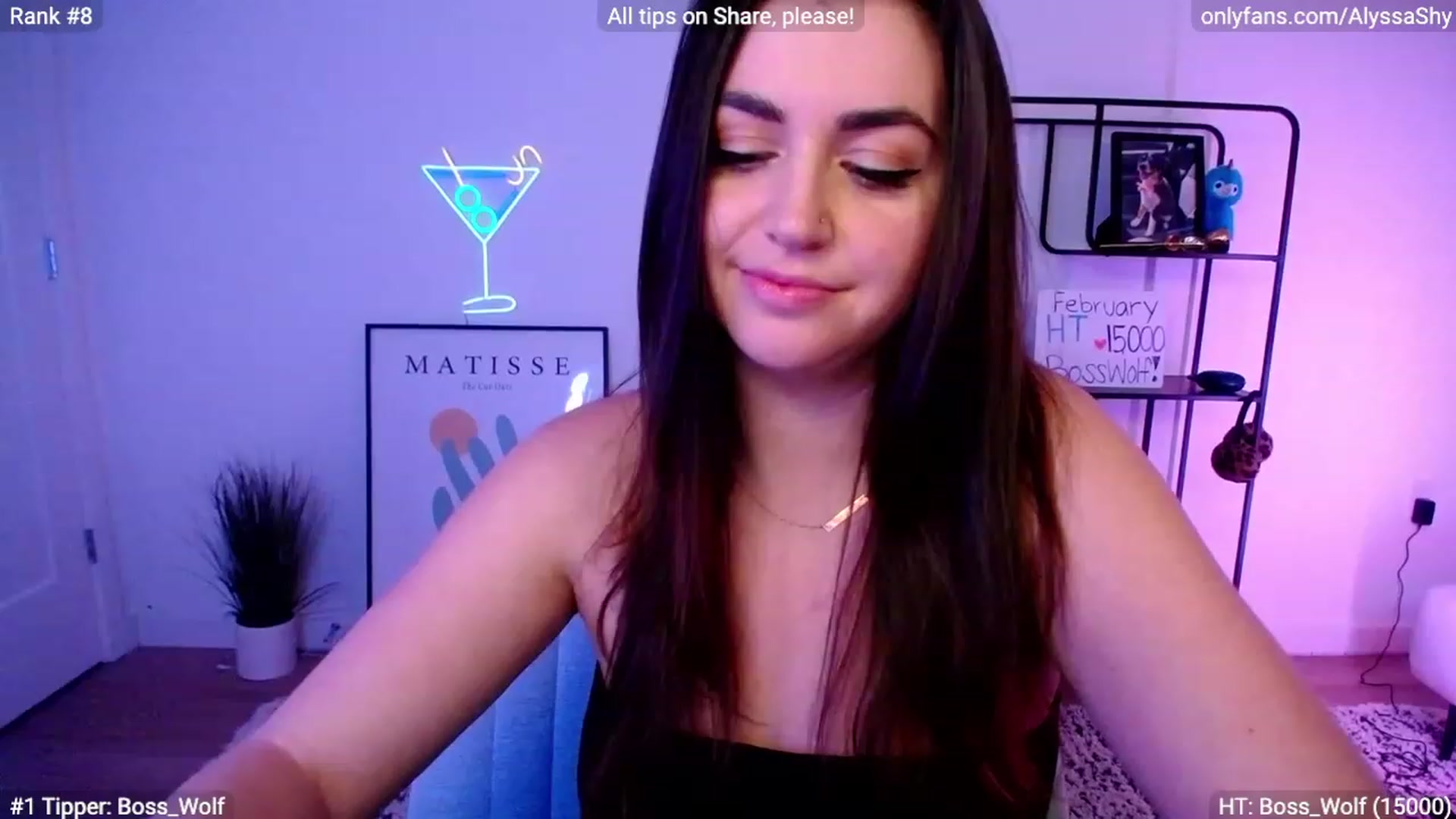 Gallery image thumbnail from AlyssaShy's myfreecams stream on, 02/10/2024, 02:13 image 10 of 20