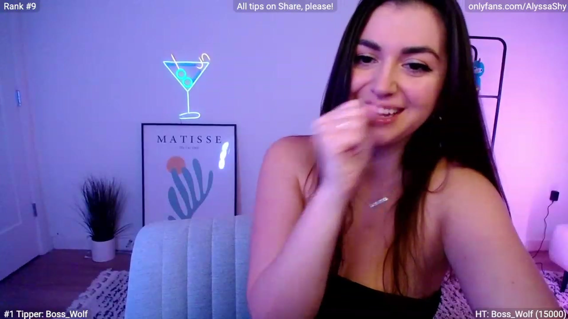 Gallery image thumbnail from AlyssaShy's myfreecams stream on, 02/10/2024, 02:13 image 13 of 20