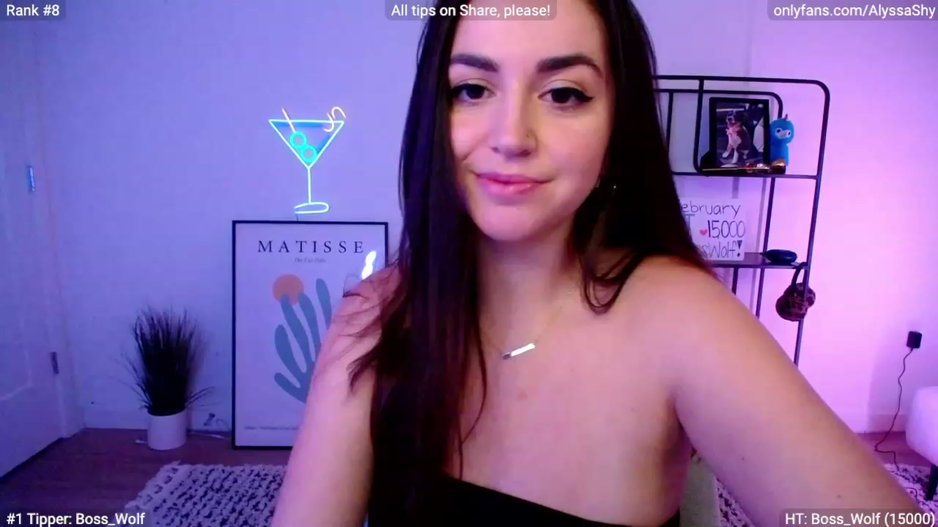 Gallery image thumbnail from AlyssaShy's myfreecams stream on, 02/10/2024, 02:13 image 4 of 20