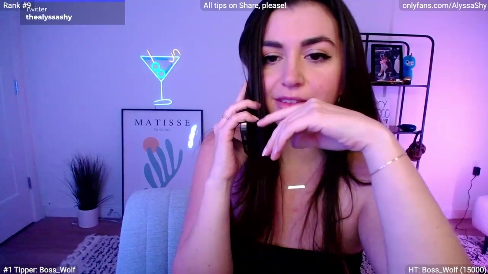 Gallery image thumbnail from AlyssaShy's myfreecams stream on, 02/10/2024, 03:03 image 10 of 20