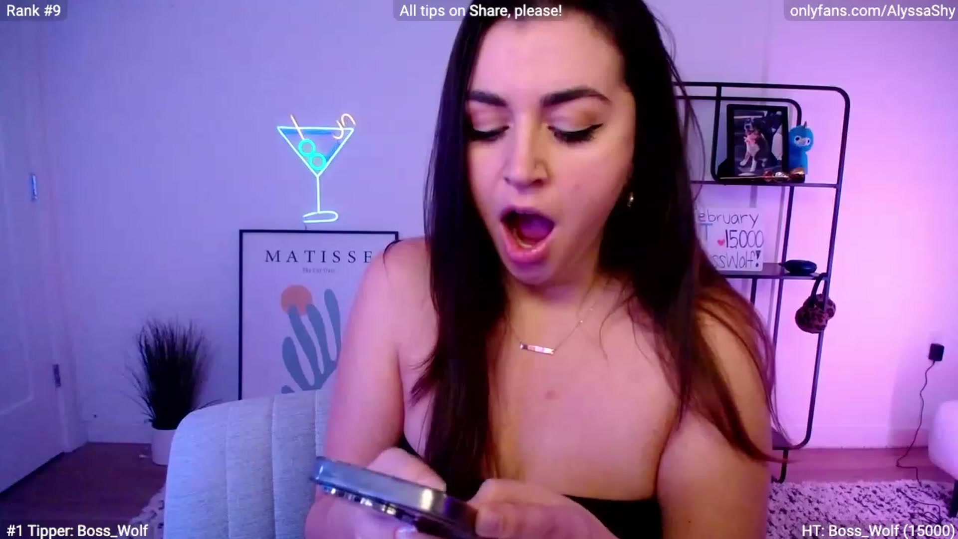 Gallery image thumbnail from AlyssaShy's myfreecams stream on, 02/10/2024, 03:03 image 5 of 20