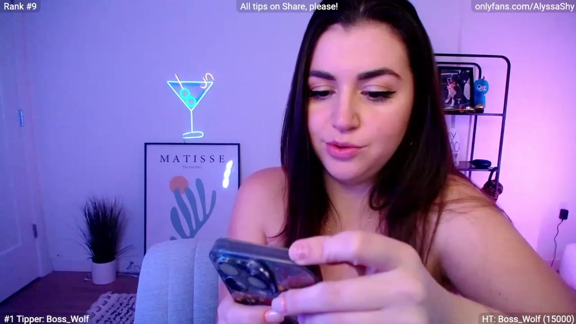 Gallery image thumbnail from AlyssaShy's myfreecams stream on, 02/10/2024, 03:03 image 6 of 20